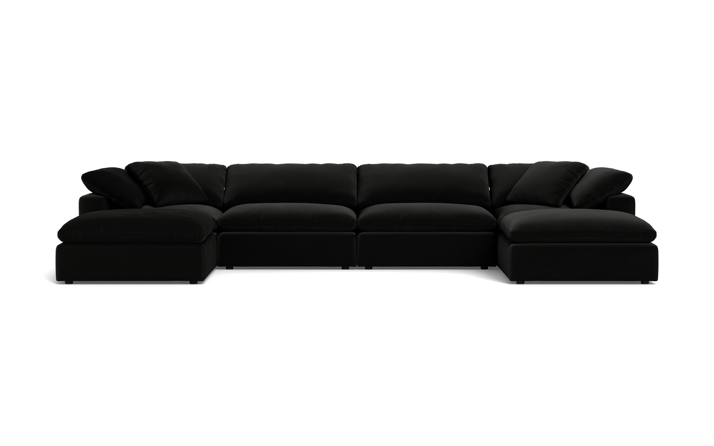 Kooper 4pc Sectional With Double Ottoman