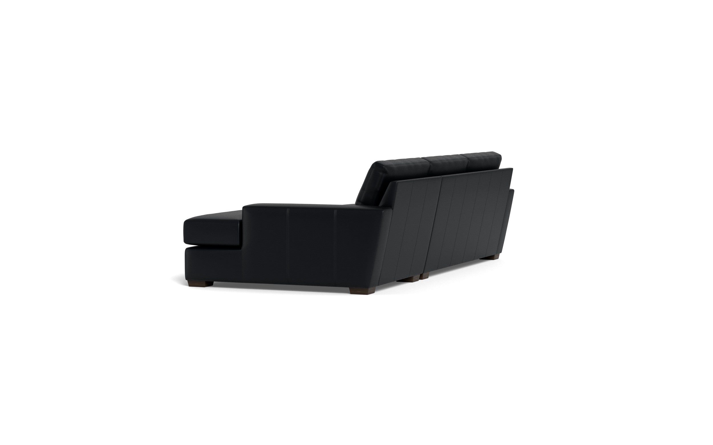 Kai Leather Right Chaise Sectional