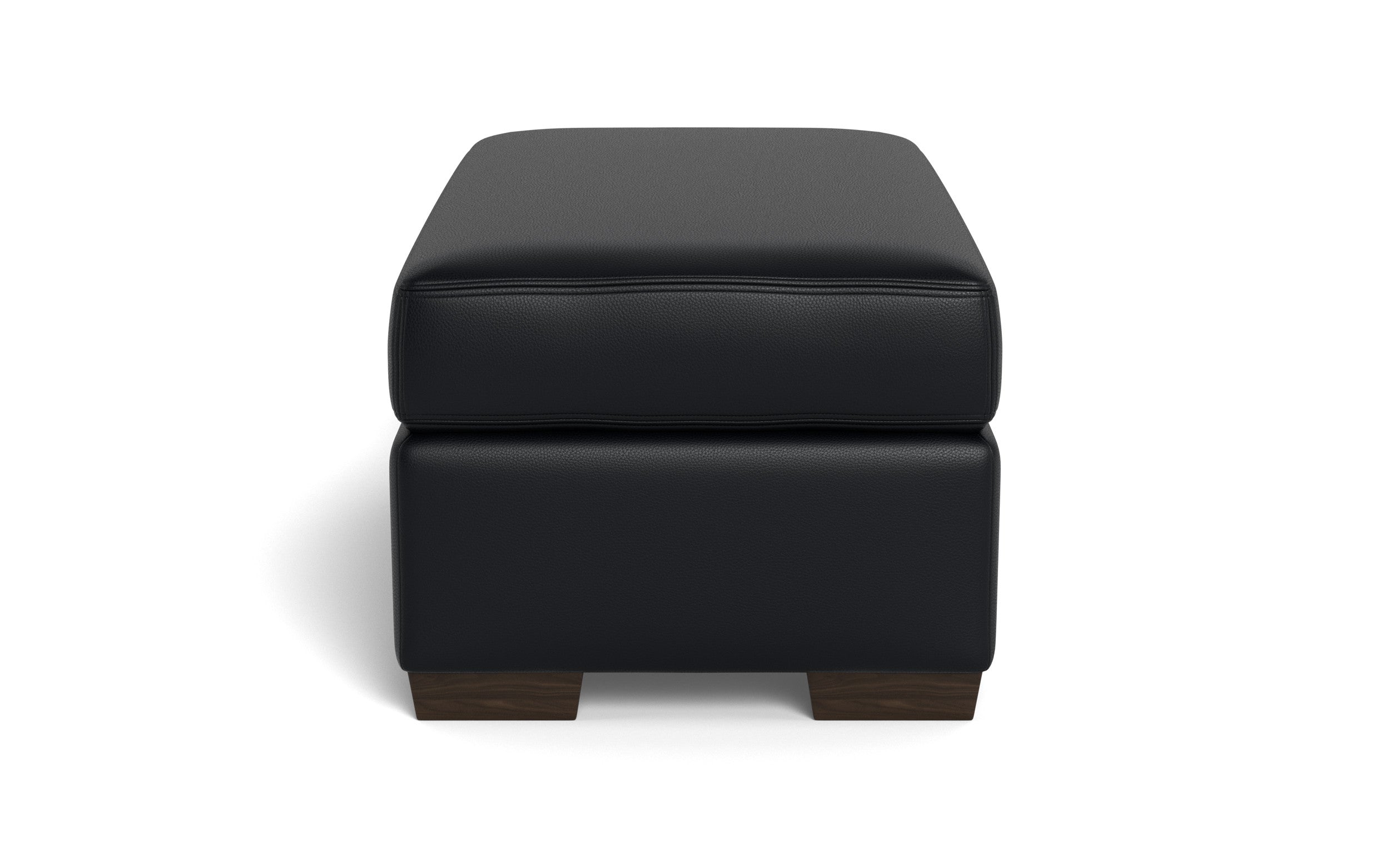 Bentley Leather Ottoman