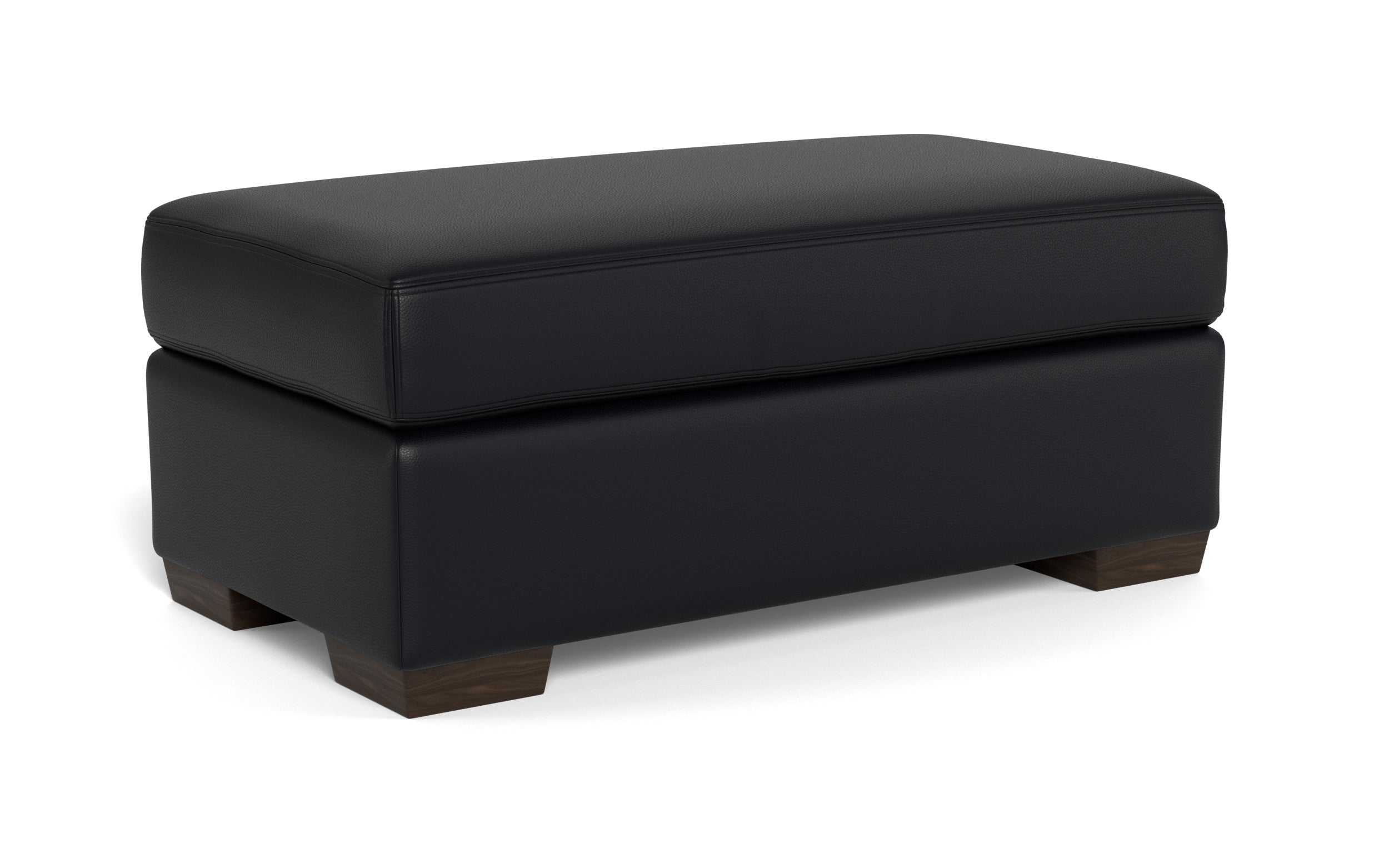 Bentley Leather Ottoman