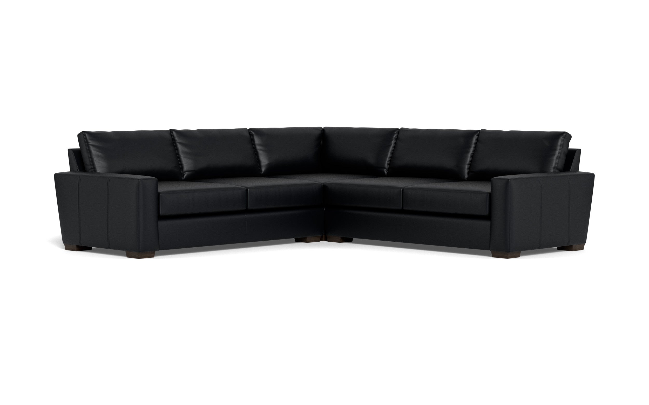 Bentley Leather Corner Sectional