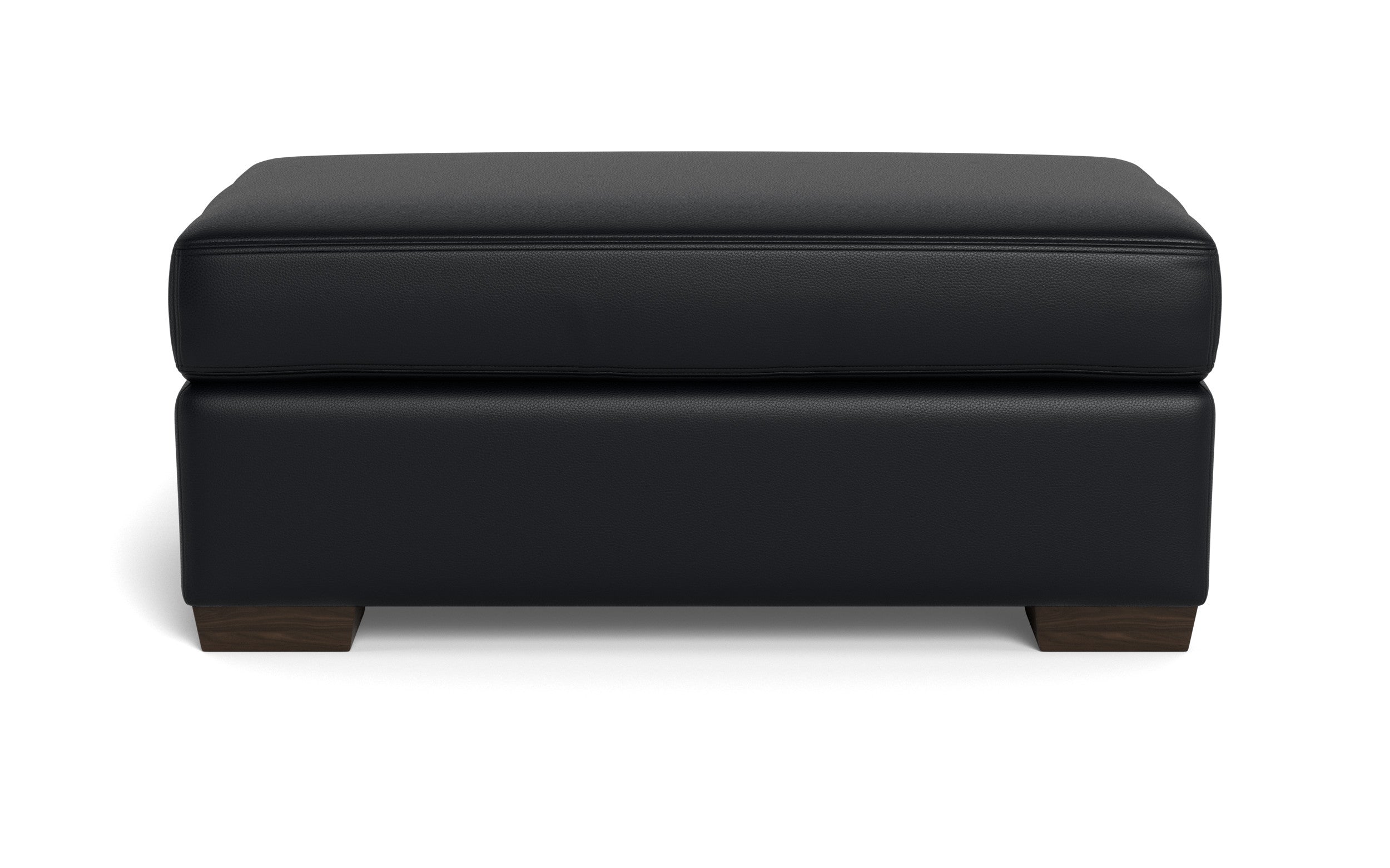 Bentley Leather Ottoman