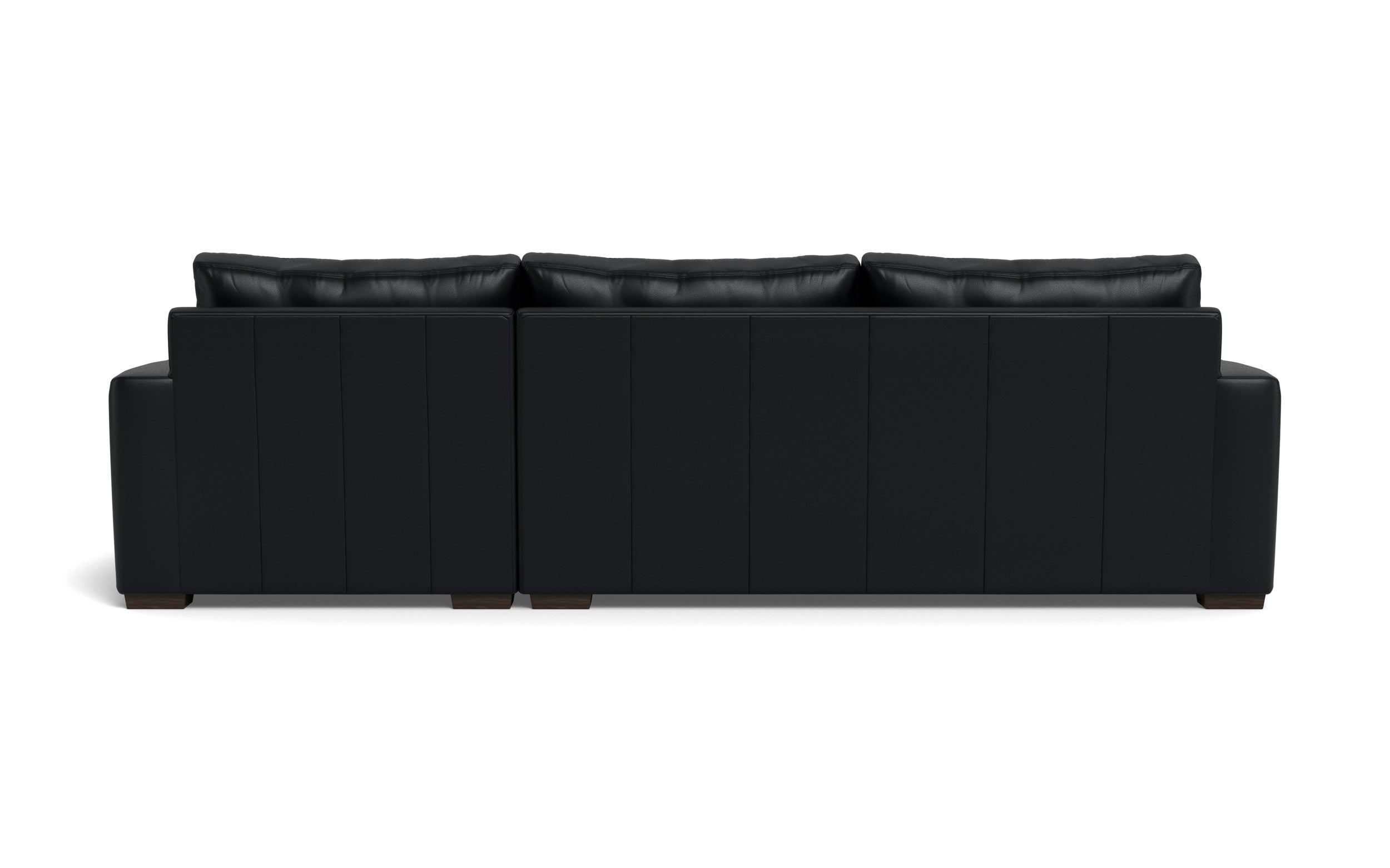 Bentley Leather Right Chaise Sectional