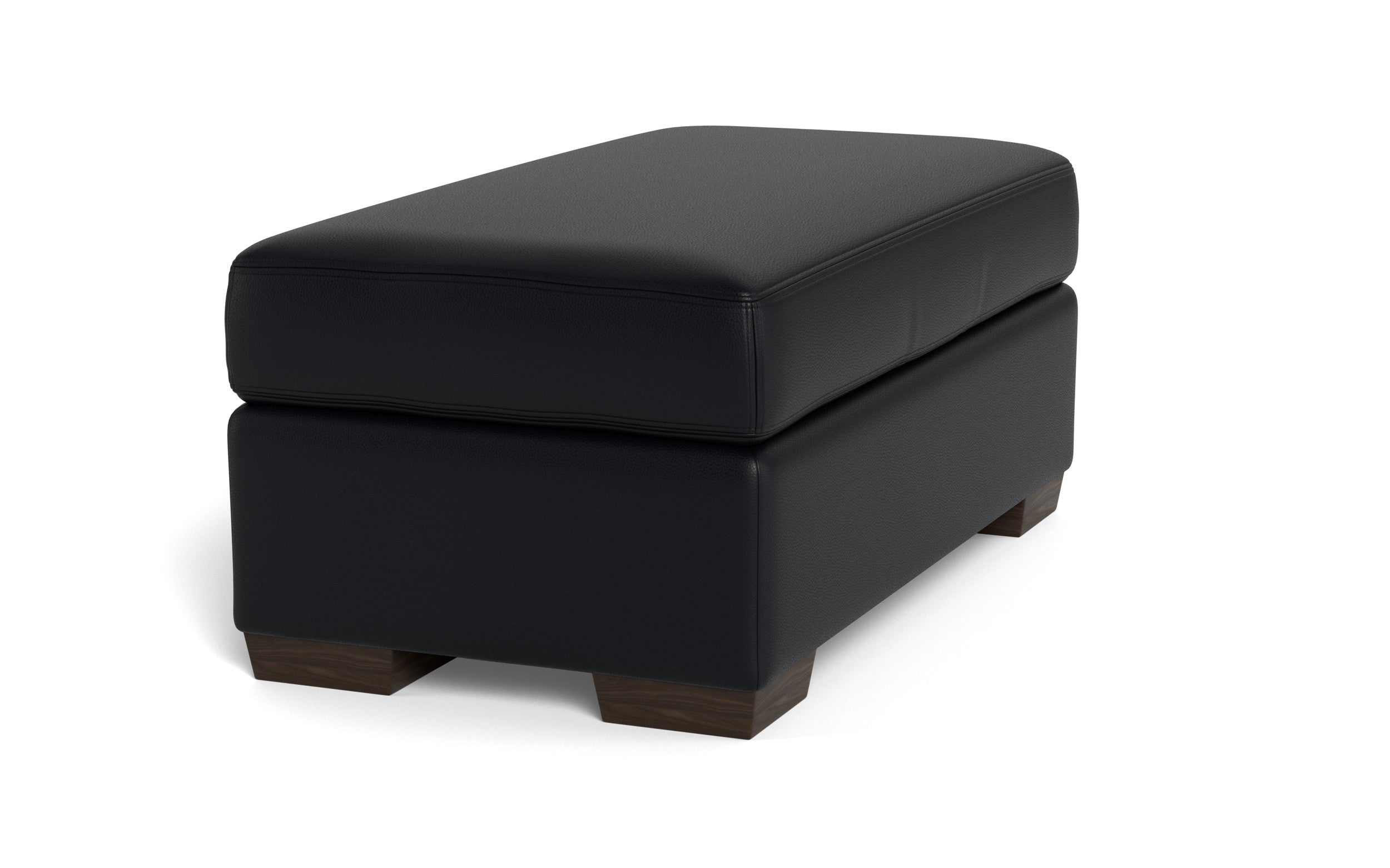 Bentley Leather Ottoman
