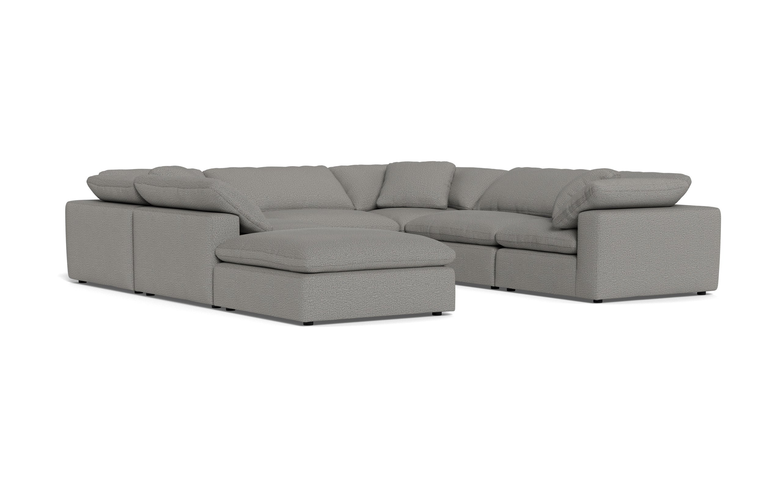 Kooper 6pc Sectional With Ottoman