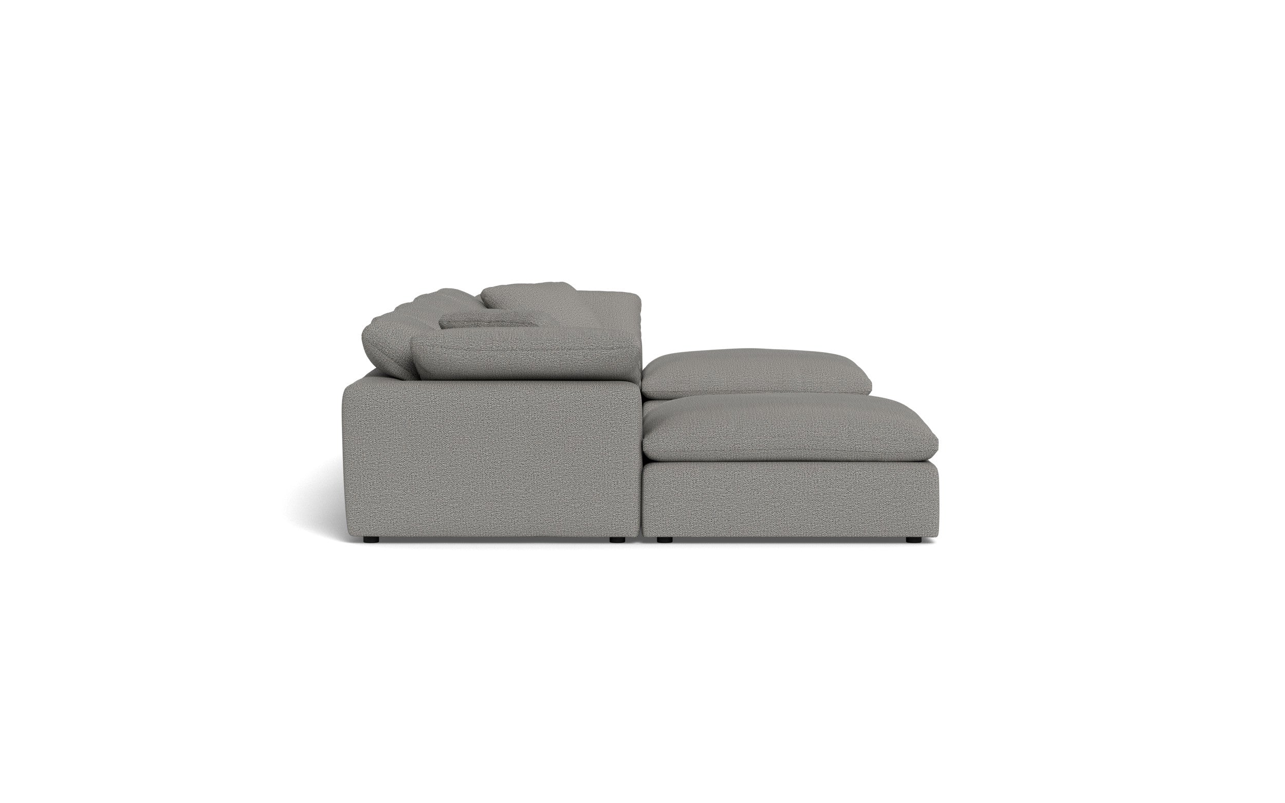 Kooper 4pc Sectional With Double Ottoman