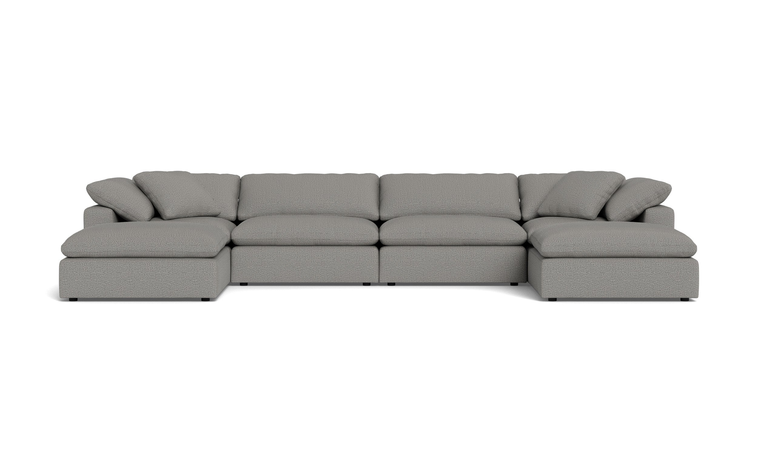 Kooper 4pc Sectional With Double Ottoman