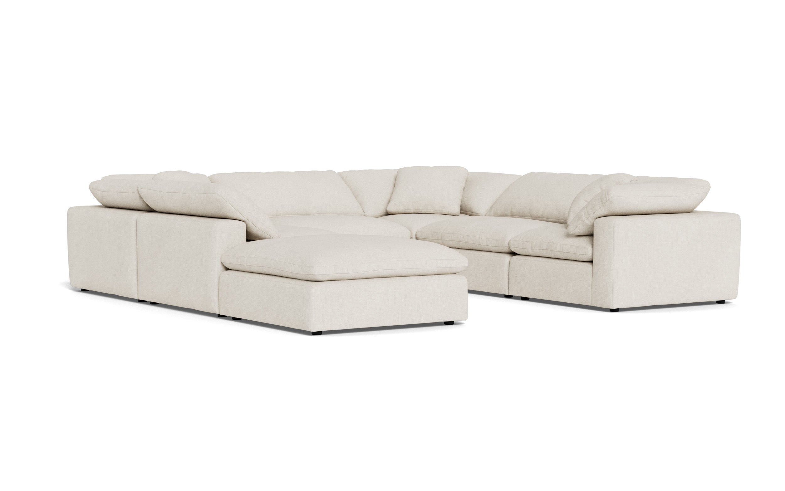 Kooper 6pc Sectional With Ottoman