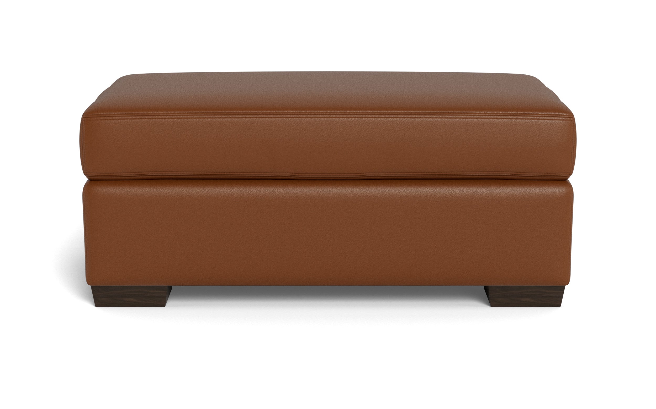Bentley Leather Ottoman