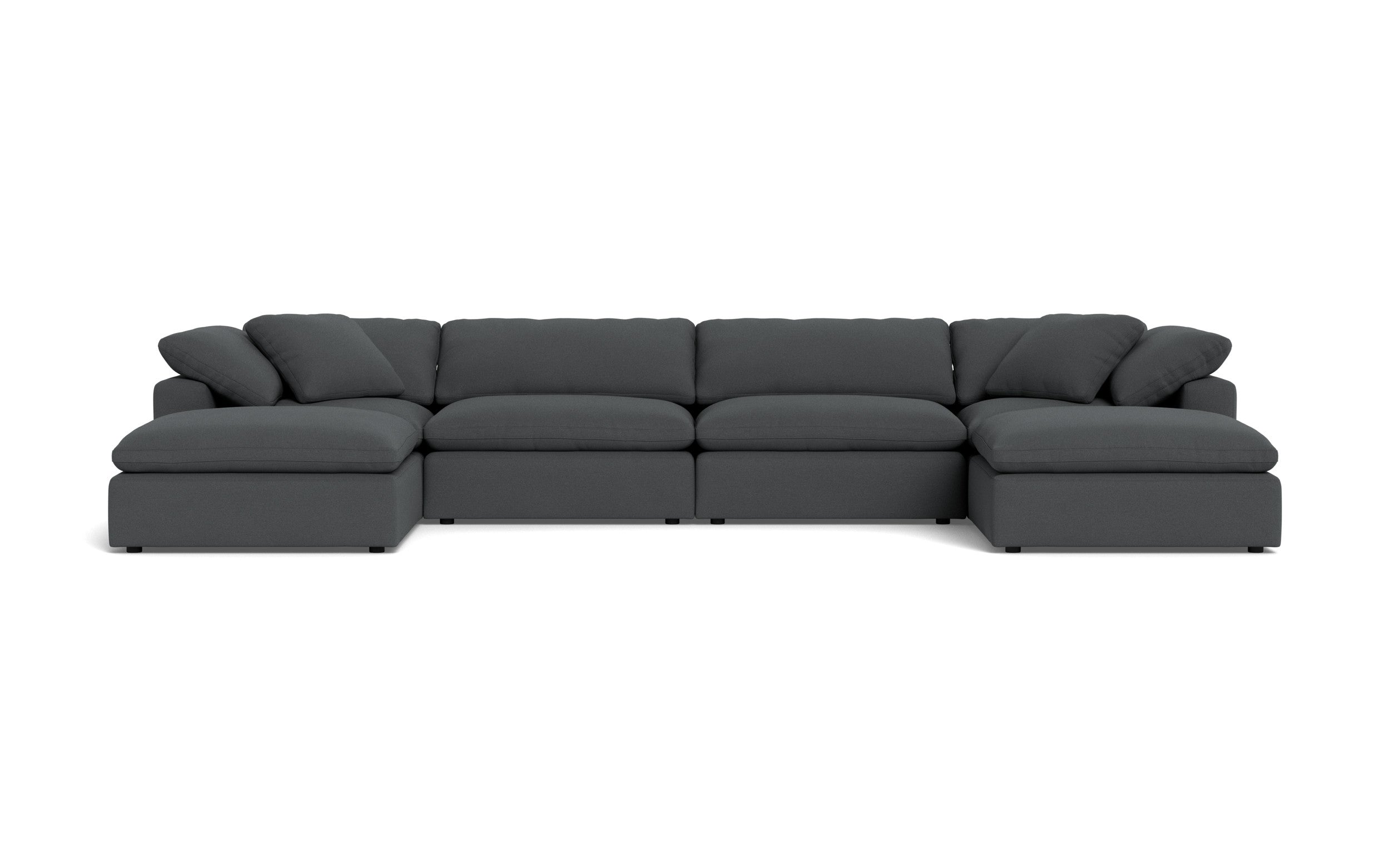 Kooper 4pc Sectional With Double Ottoman