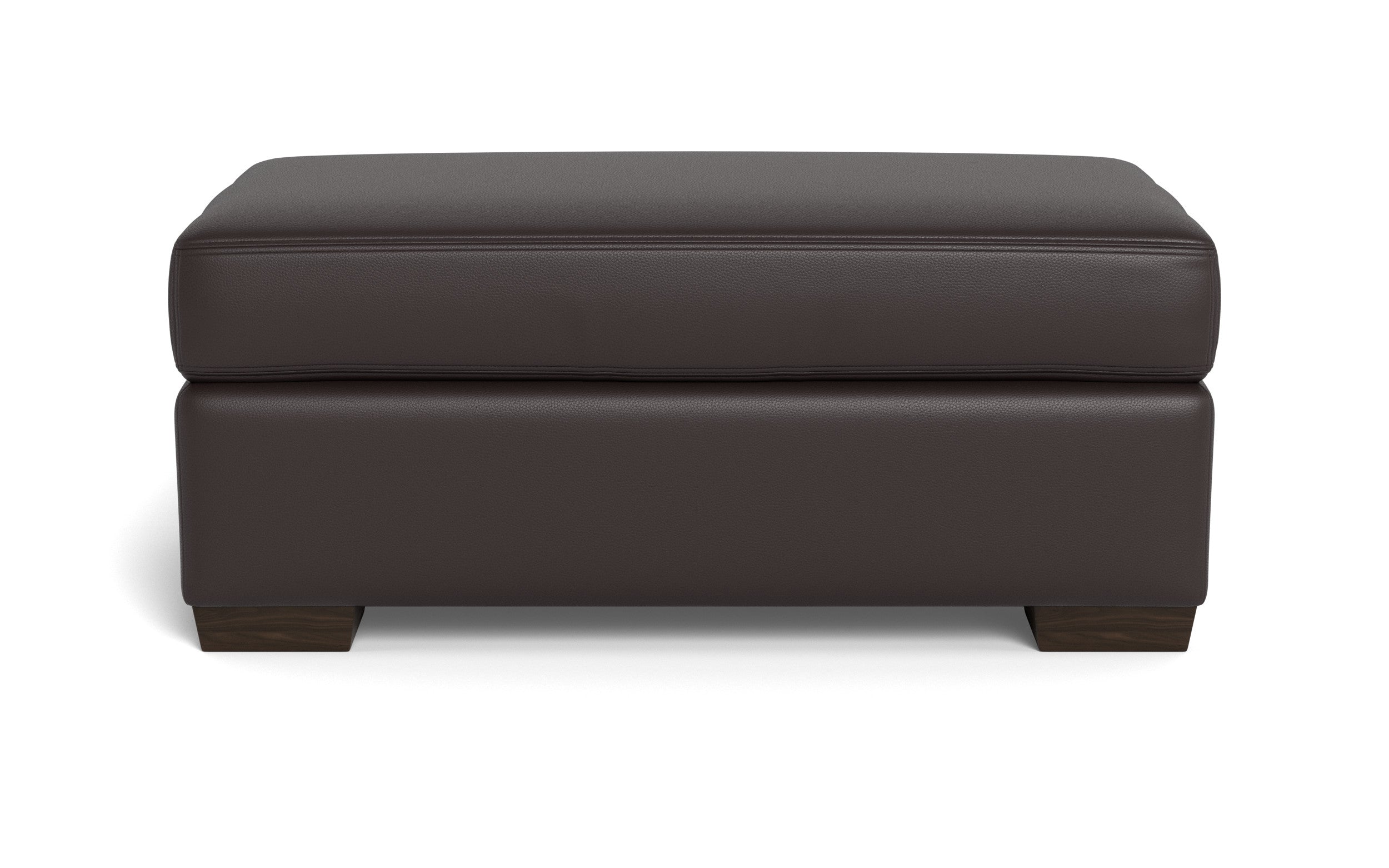 Bentley Leather Ottoman