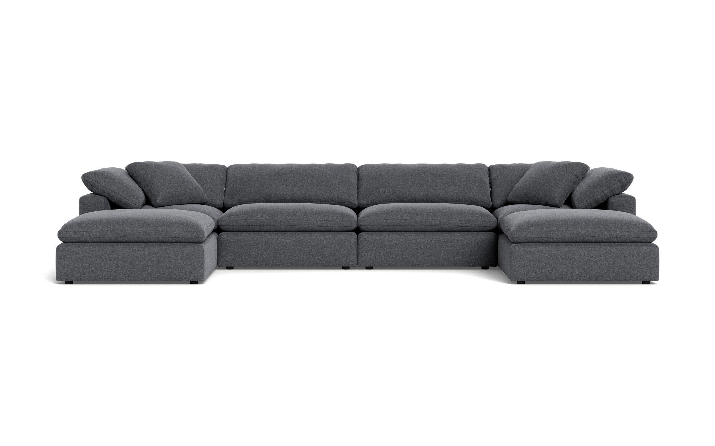 Kooper 4pc Sectional With Double Ottoman