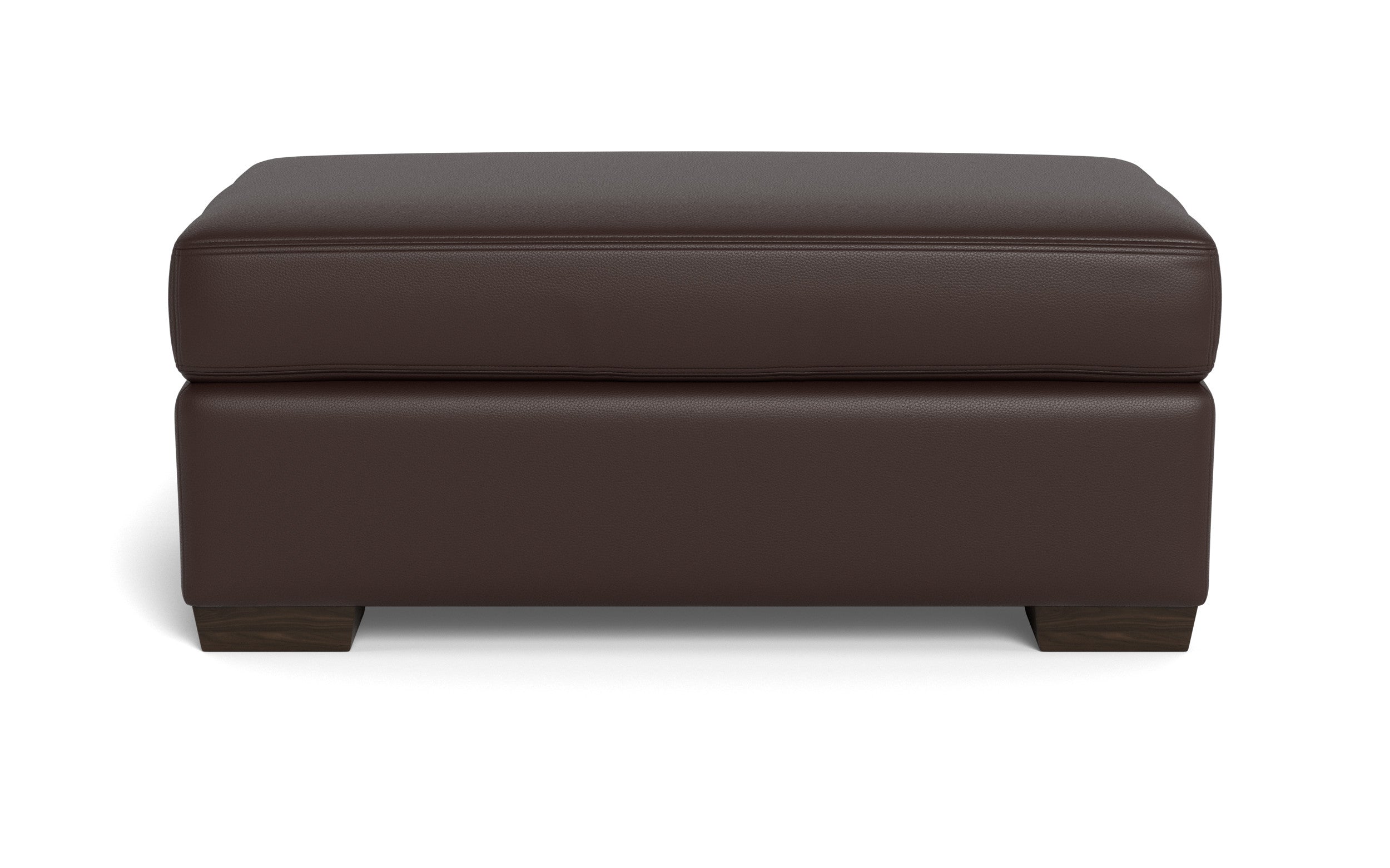 Bentley Leather Ottoman