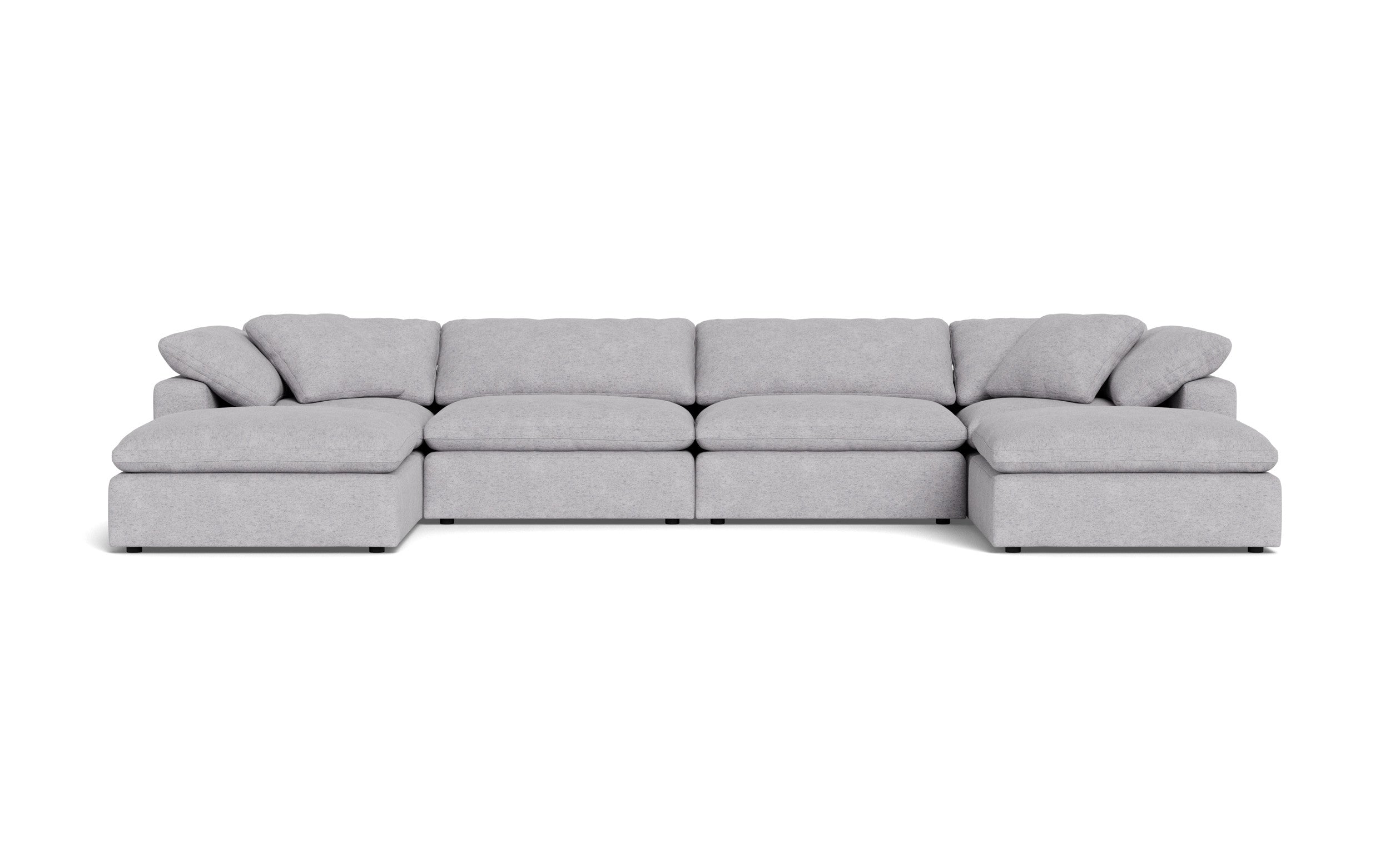 Kooper 4pc Sectional With Double Ottoman