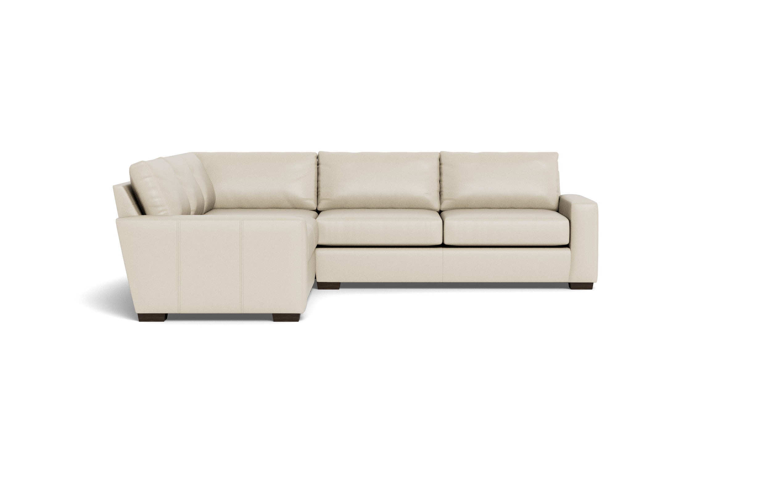 Bentley Leather Corner Sectional