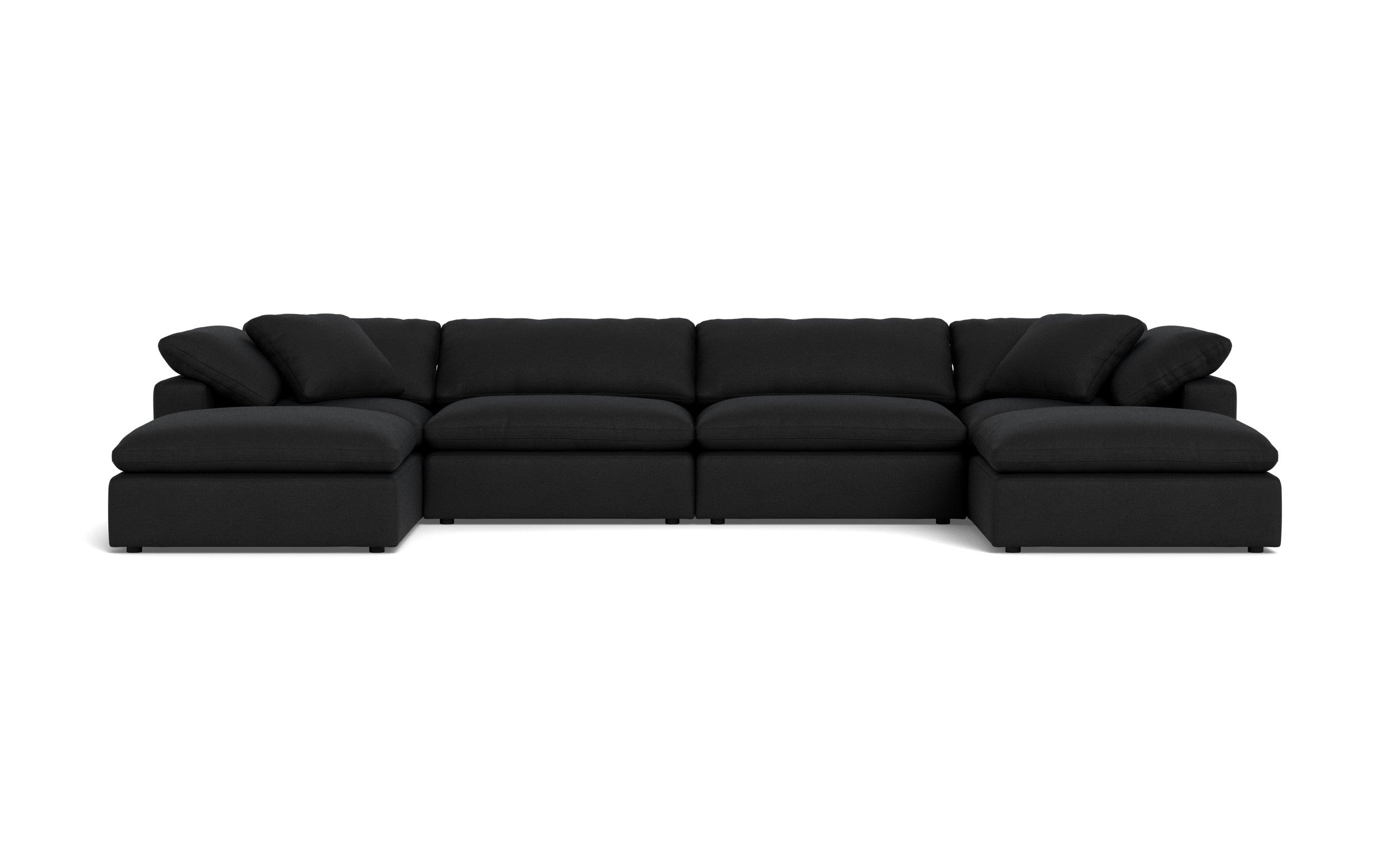 Kooper 4pc Sectional With Double Ottoman