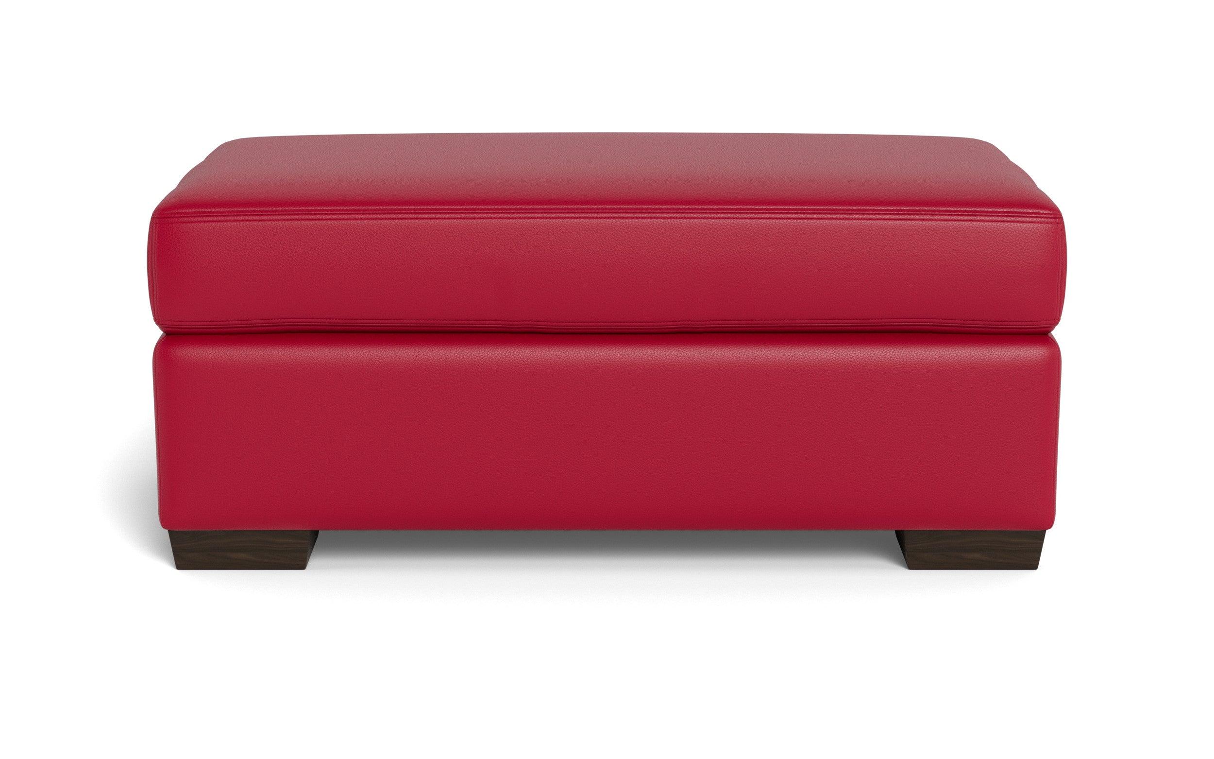 Bentley Leather Ottoman