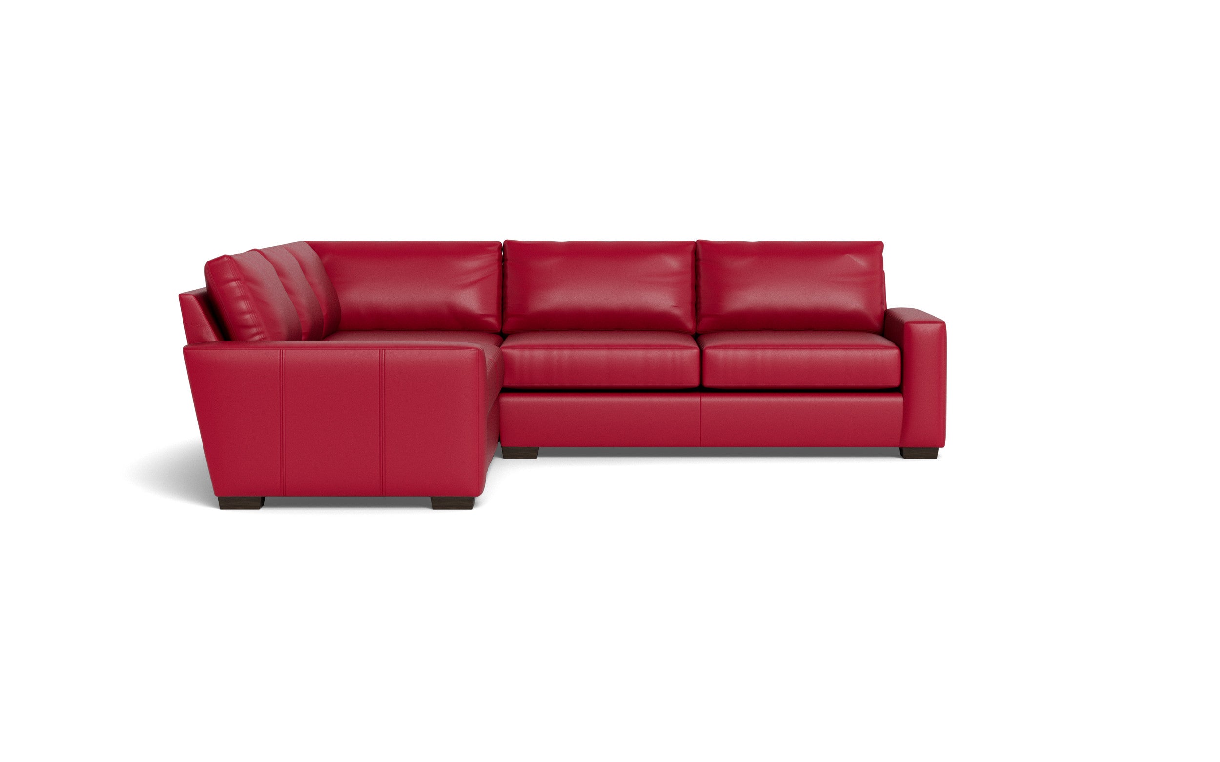 Bentley Leather Corner Sectional