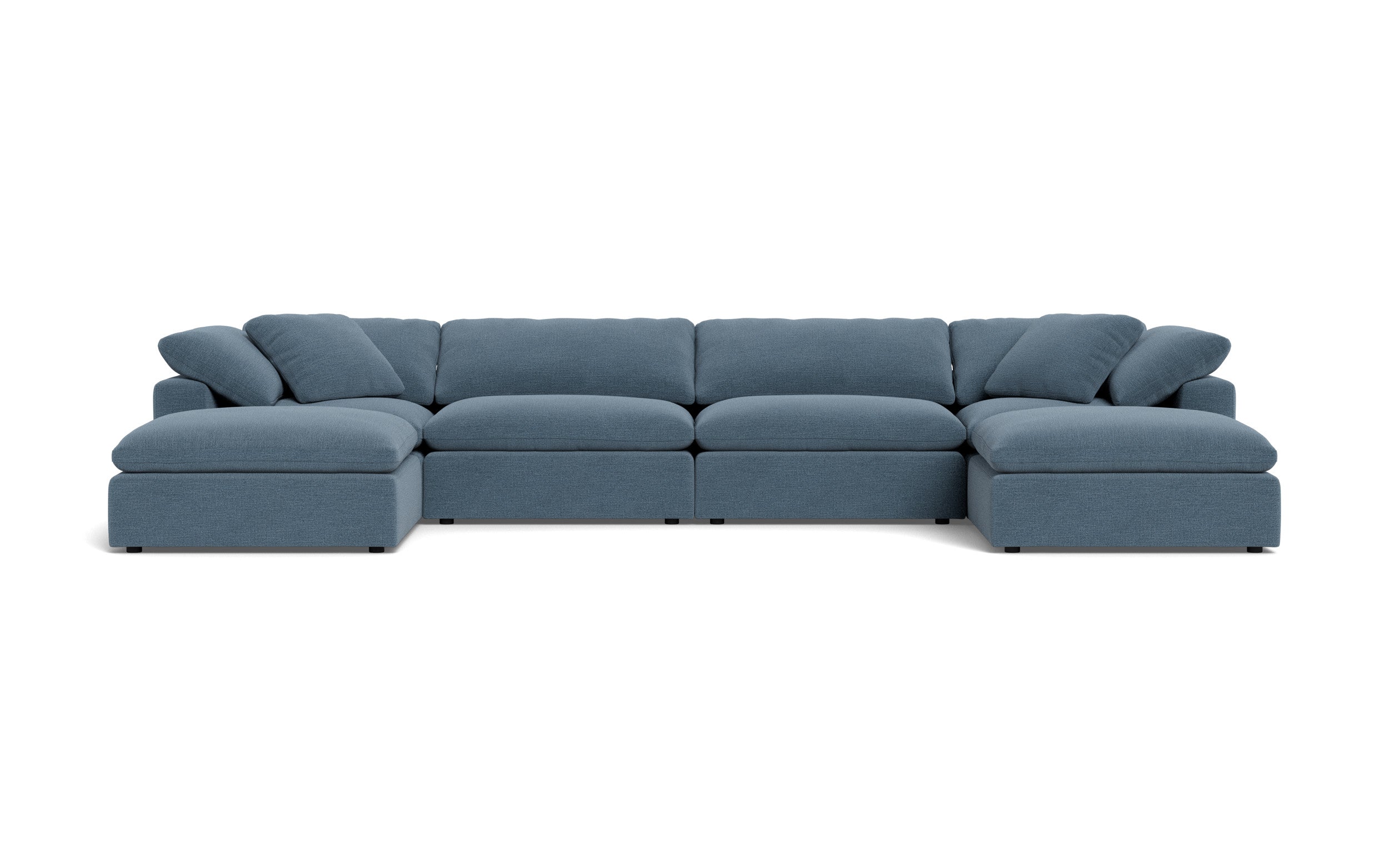 Kooper 4pc Sectional With Double Ottoman