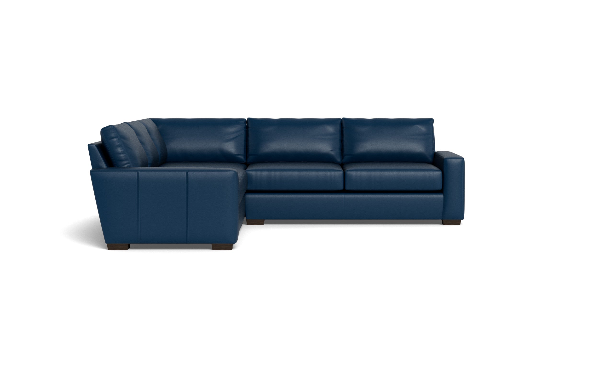 Bentley Leather Corner Sectional