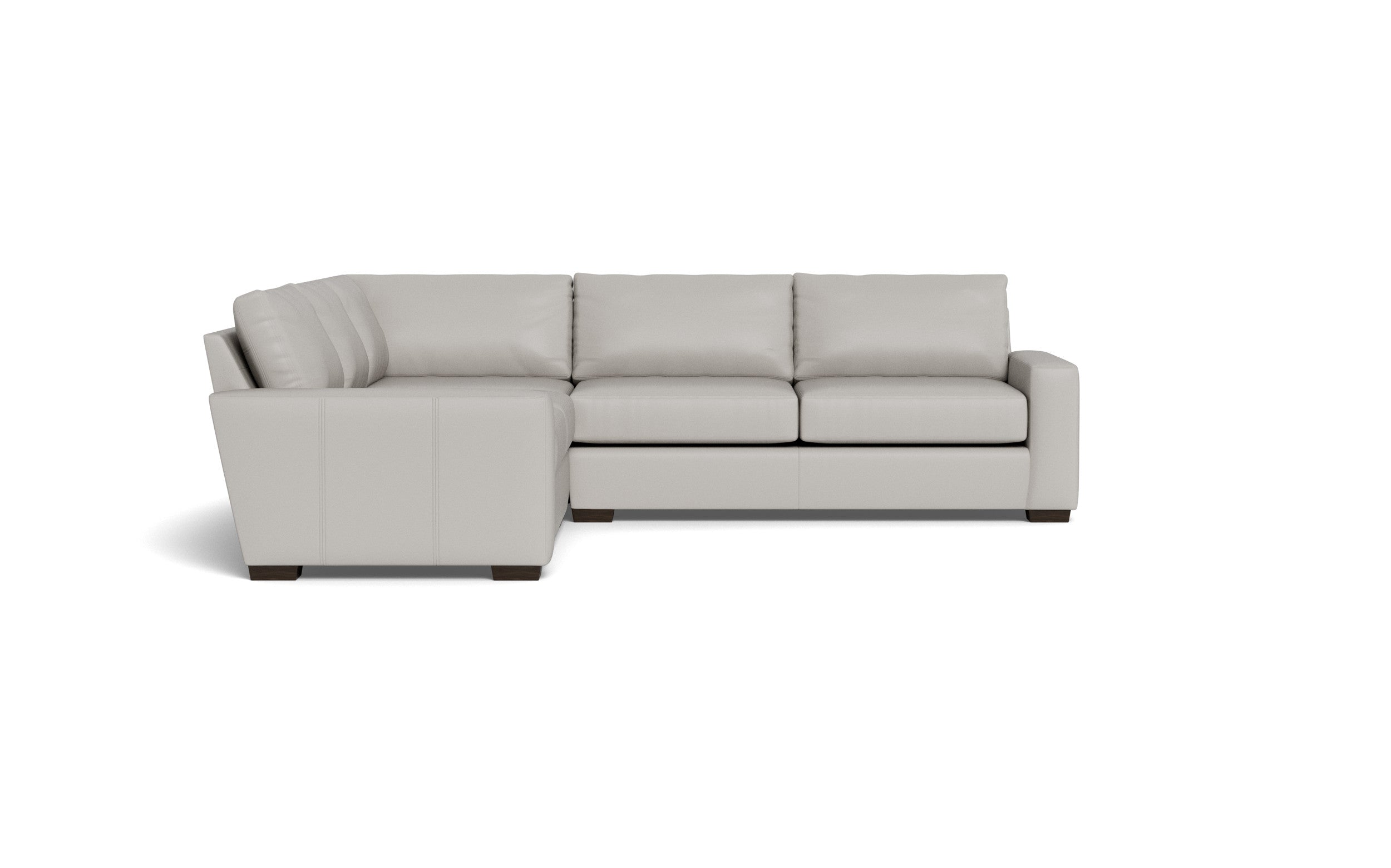 Bentley Leather Corner Sectional