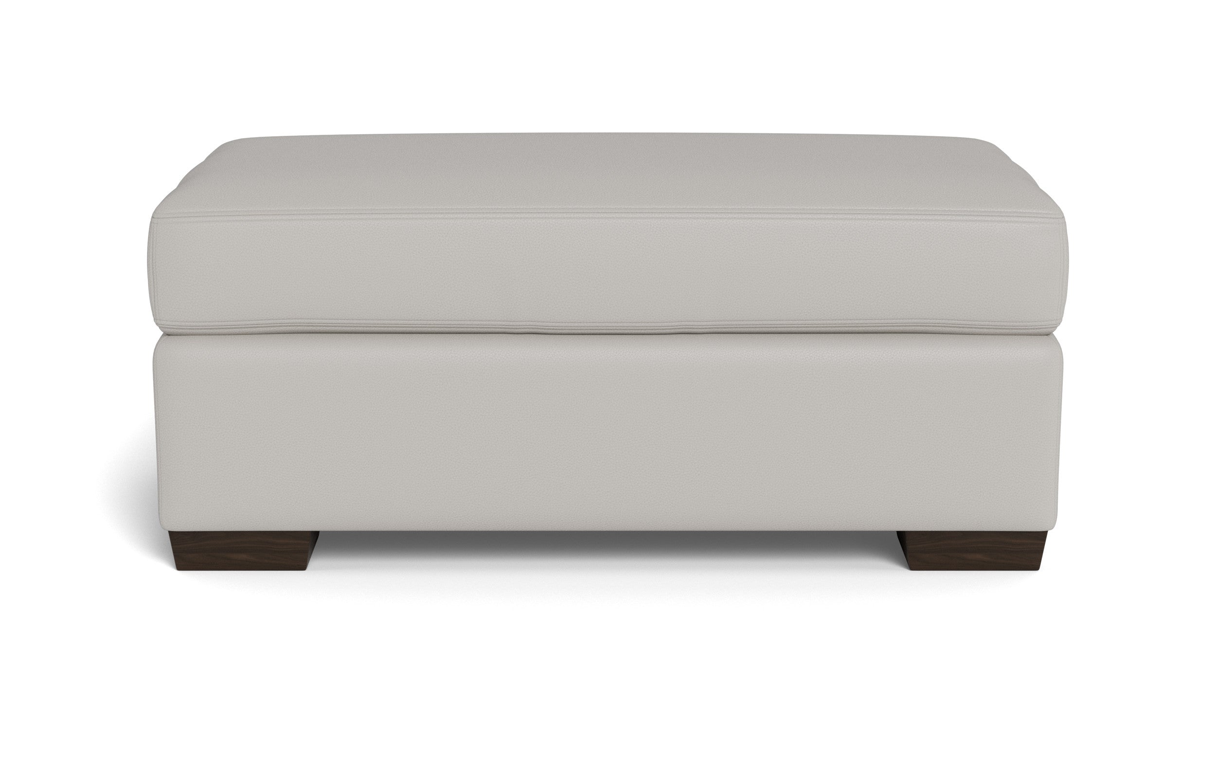 Bentley Leather Ottoman