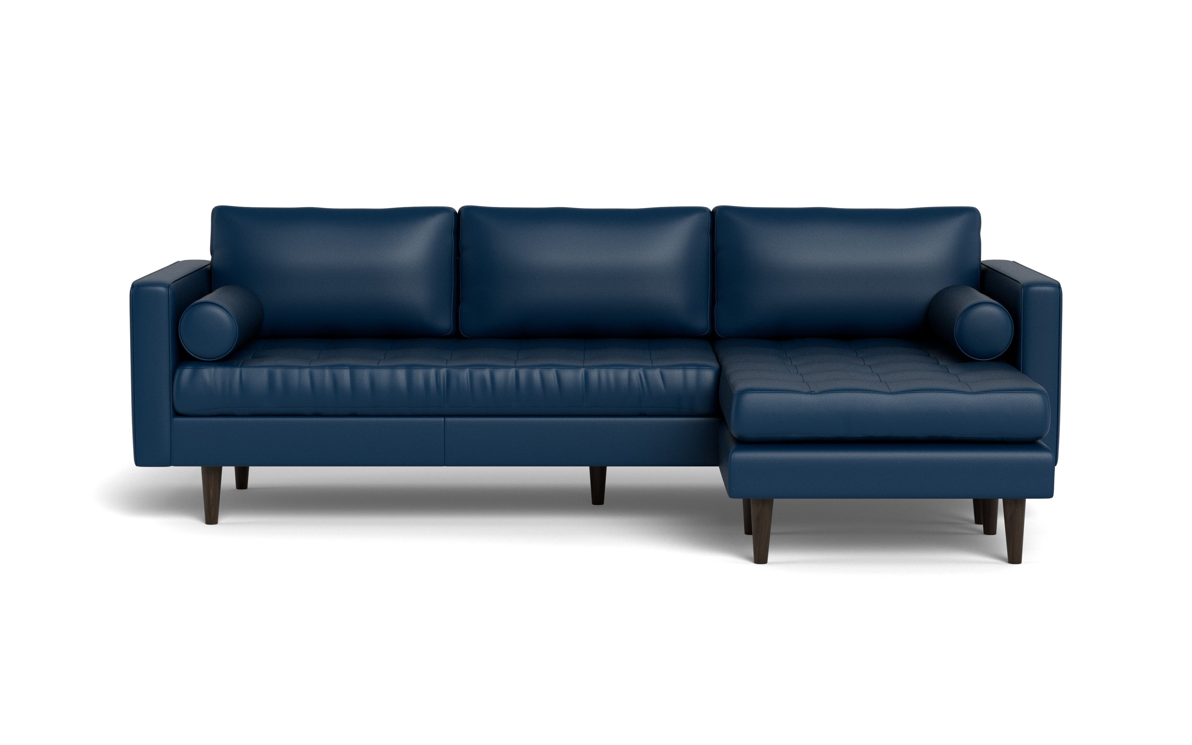 Ayden Leather Reversible Sofa Chaise