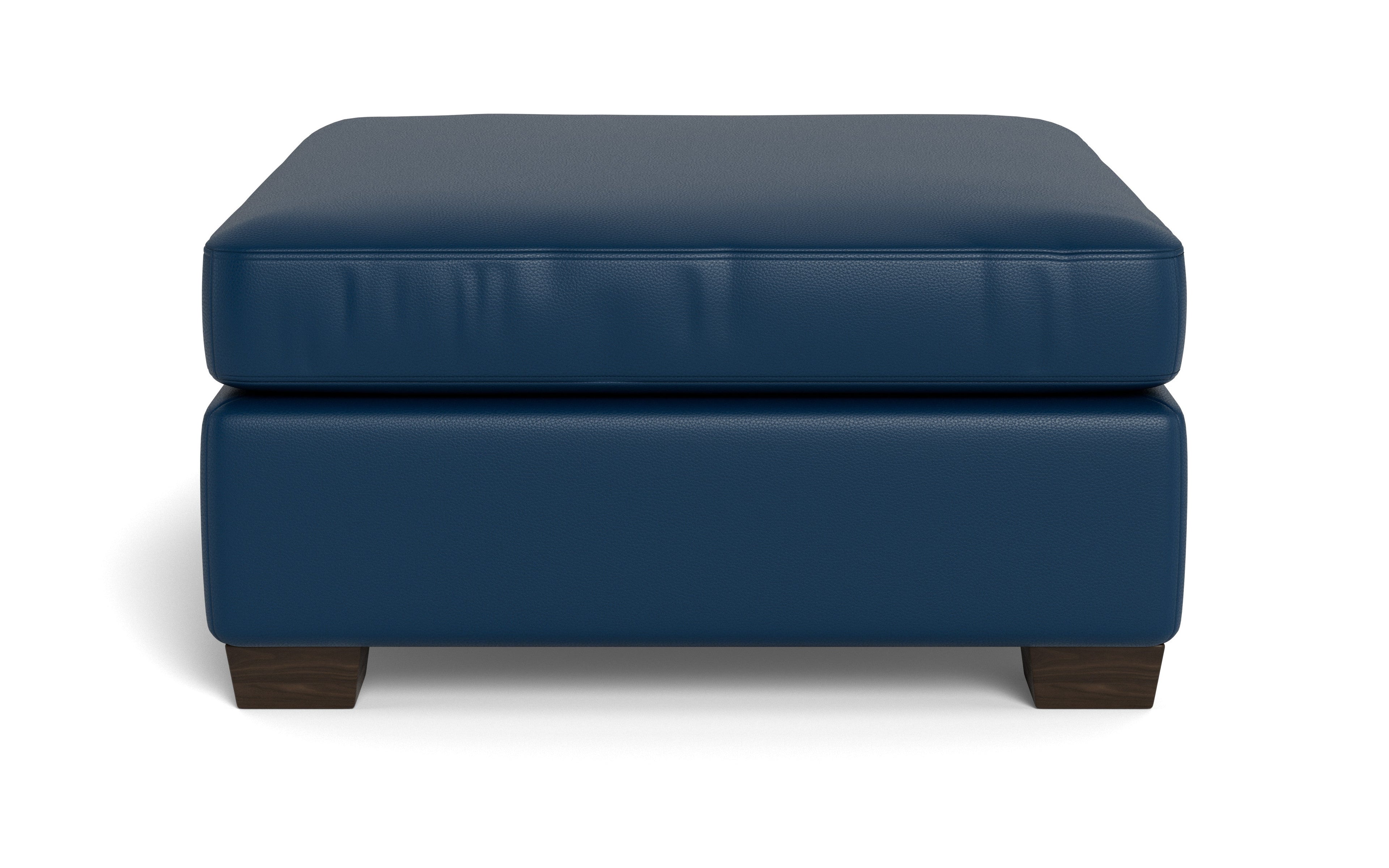 Jett Leather Cocktail Ottoman