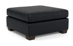 Jett Leather Cocktail Ottoman