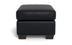 Jett Leather Ottoman