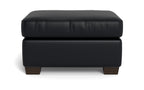 Jett Leather Ottoman