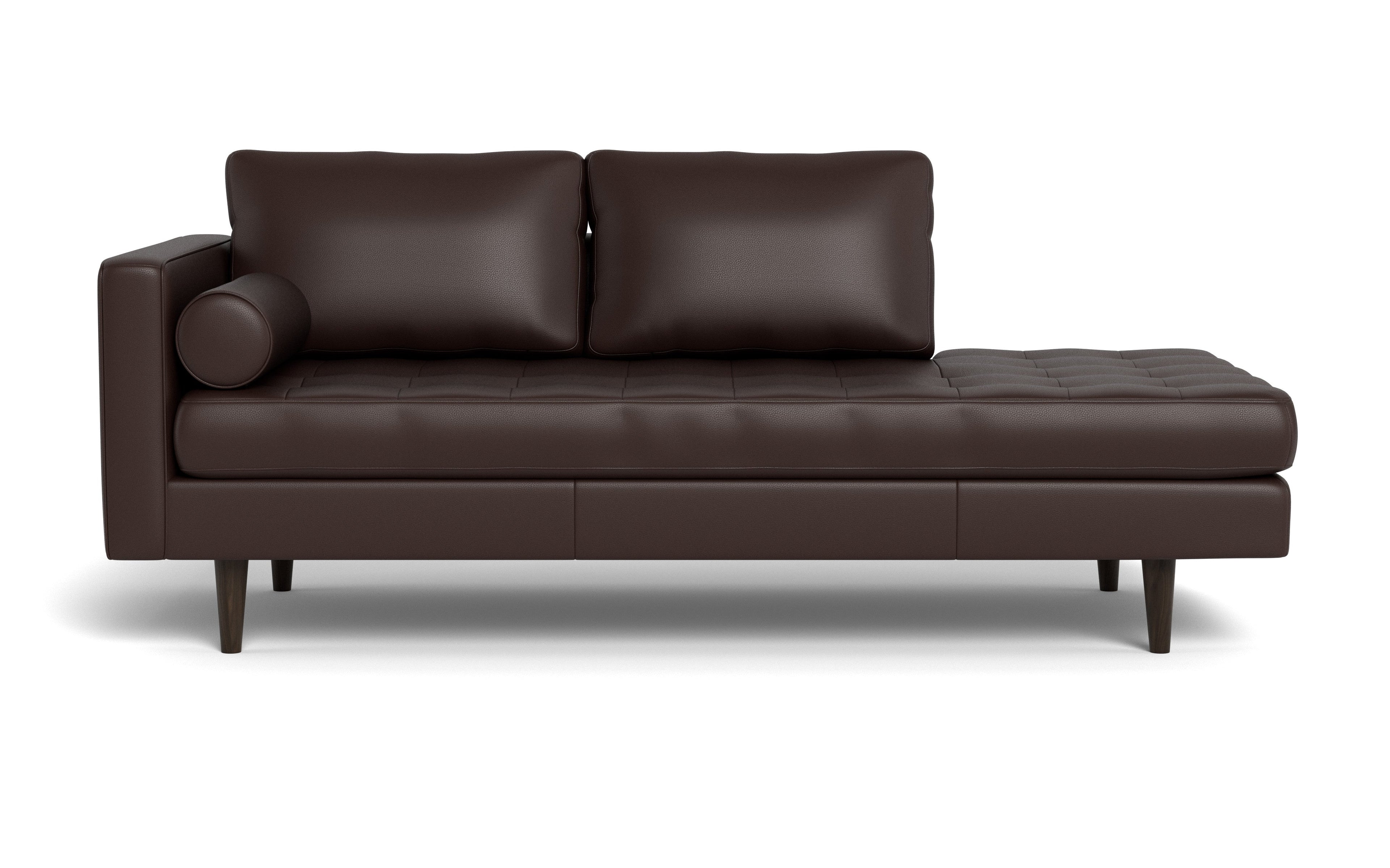 Ayden Leather LAF Stand Alone Chaise