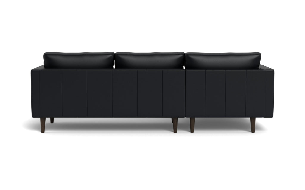 Ayden Leather Left Chaise Sectional