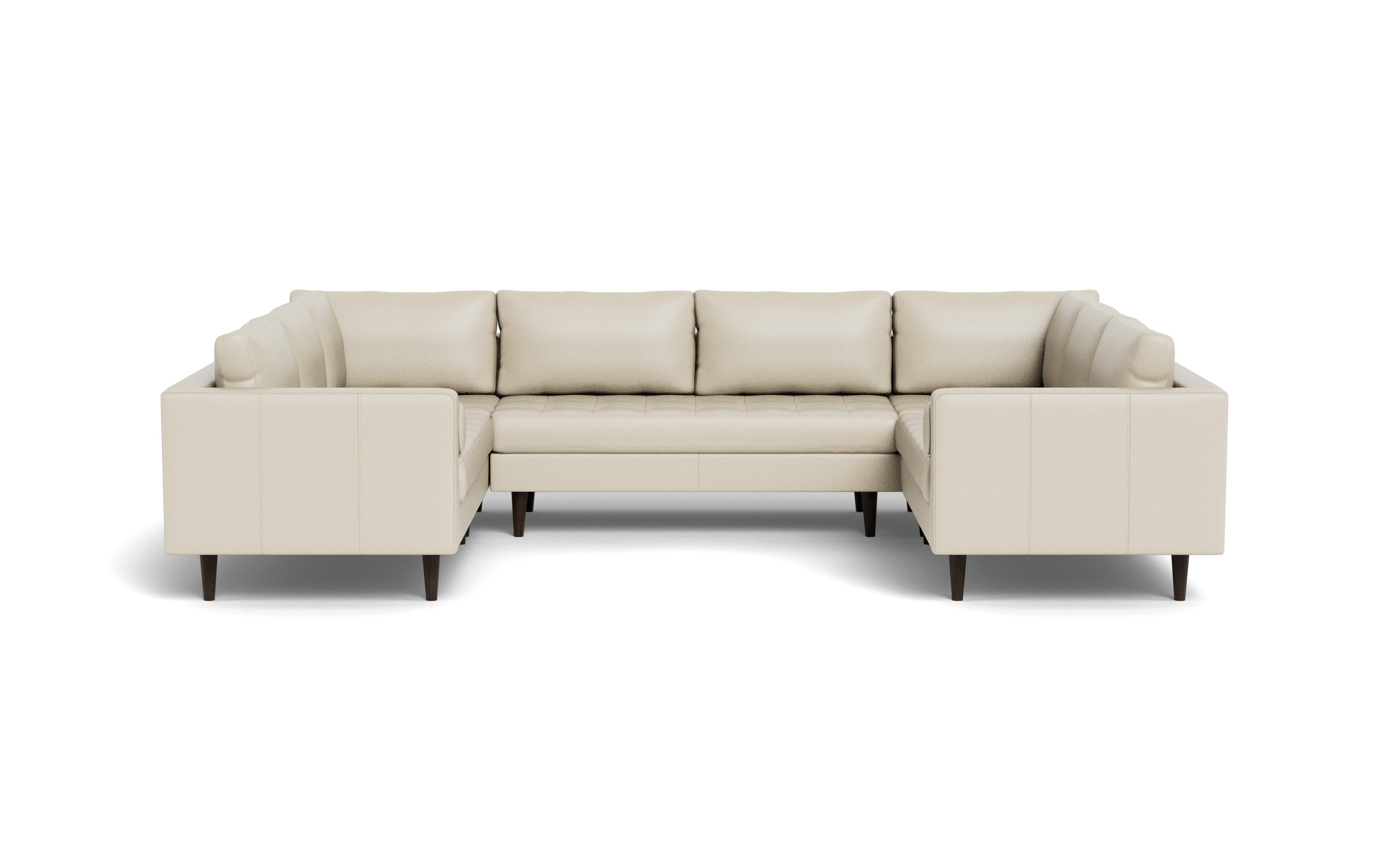 Ayden Leather U Sectional