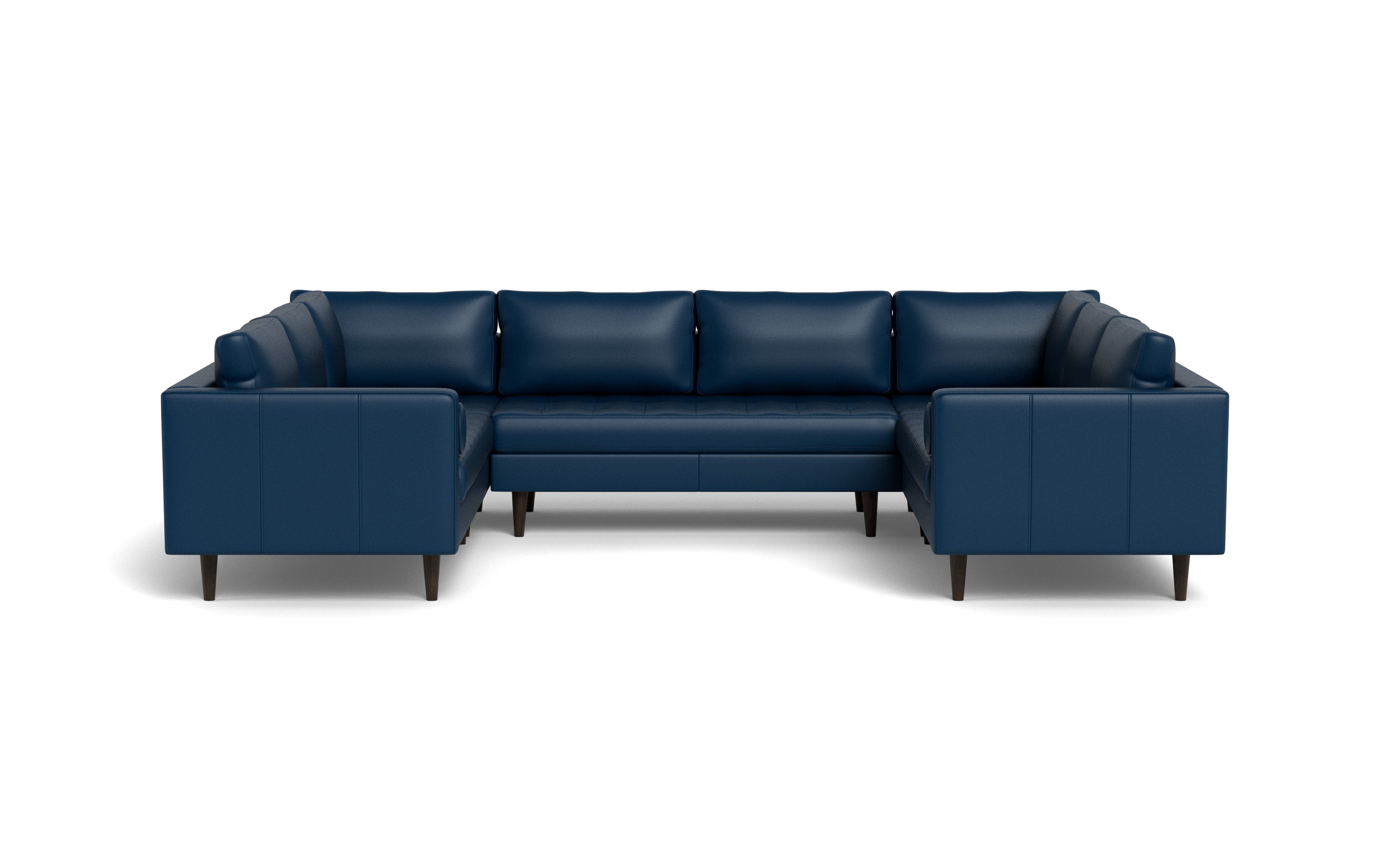 Ayden Leather U Sectional