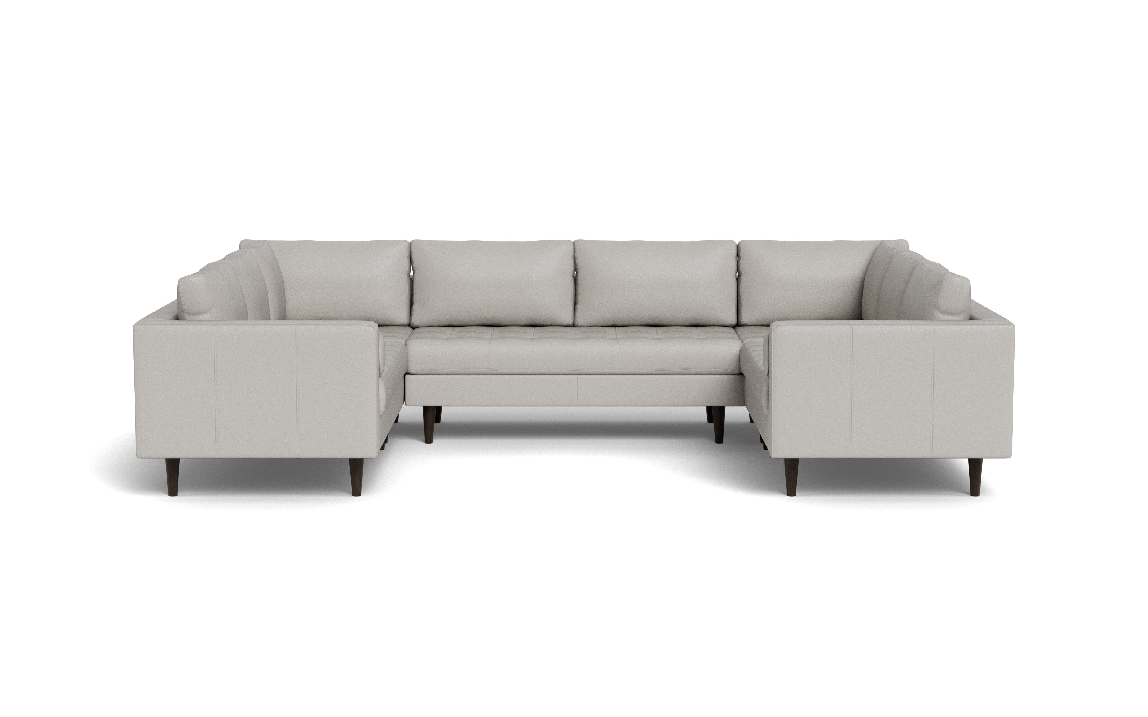 Ayden Leather U Sectional