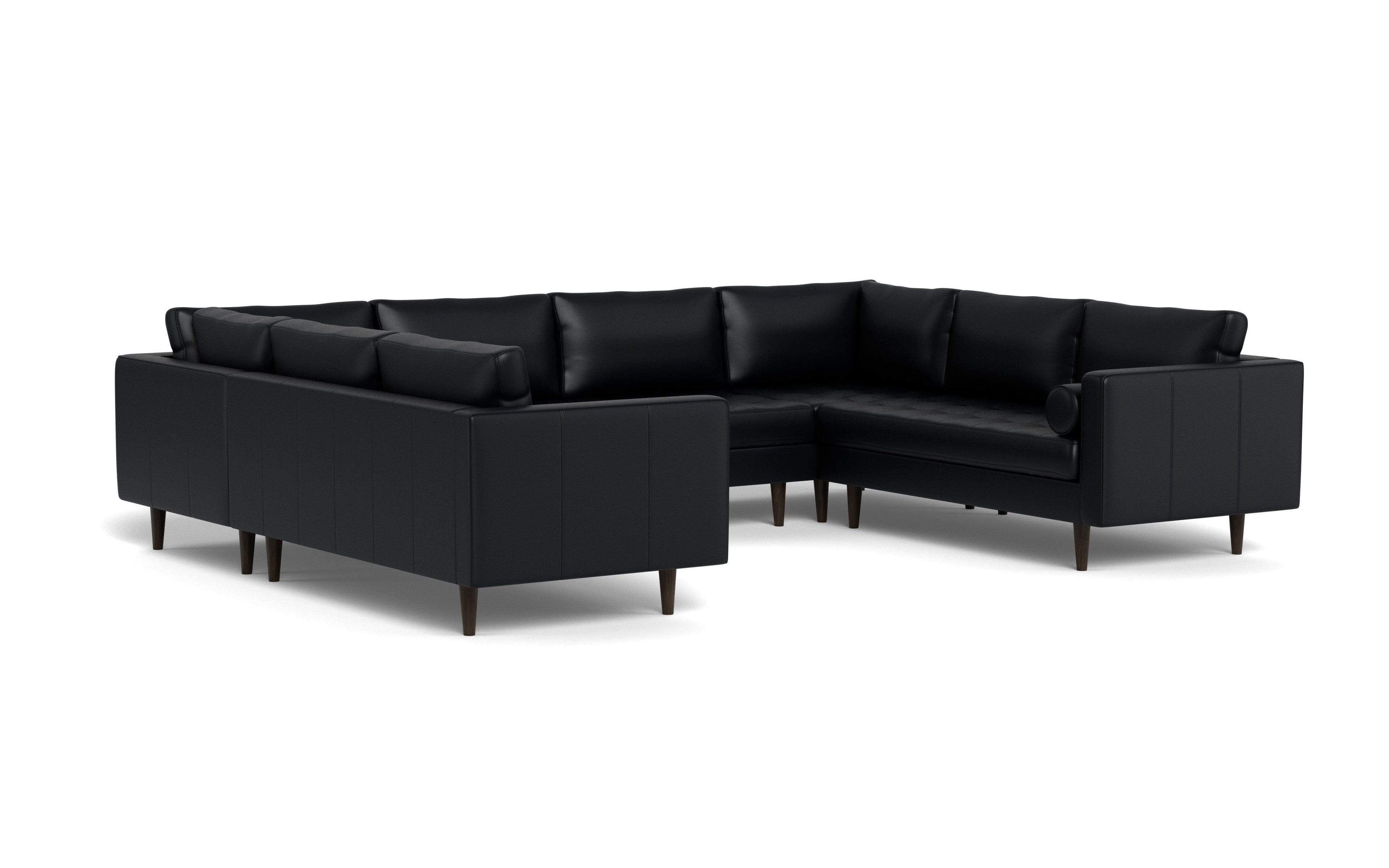 Ayden Leather U Sectional