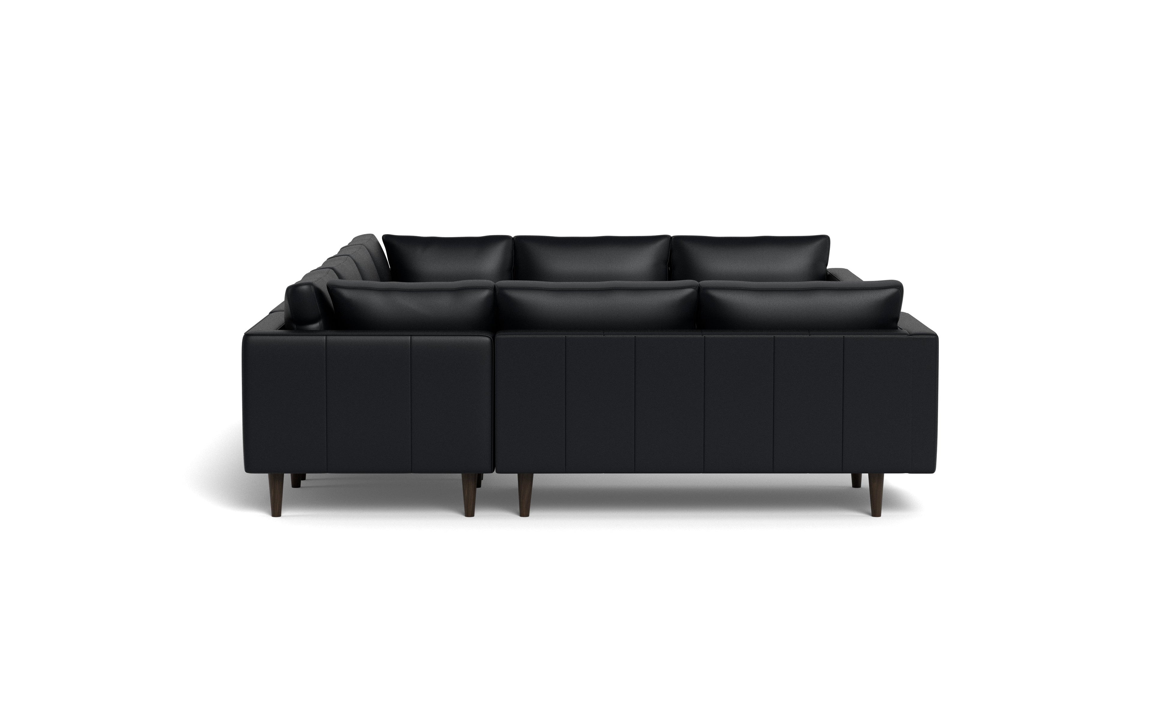 Ayden Leather U Sectional