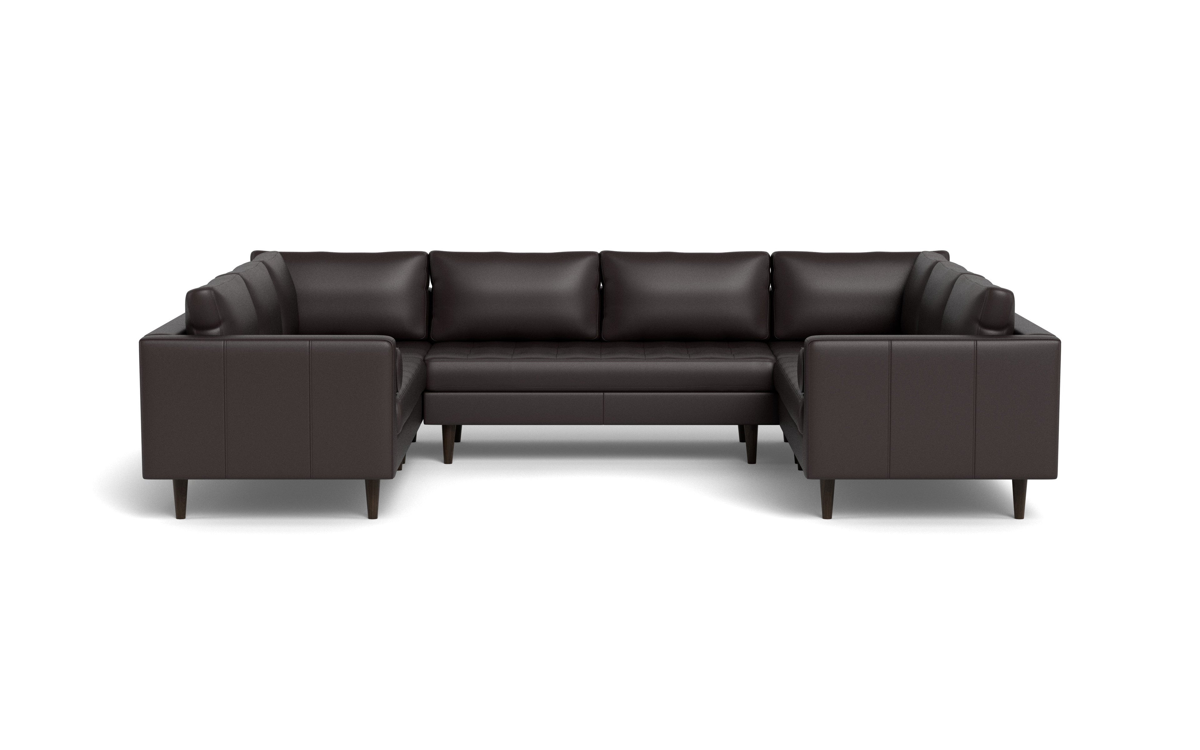 Ayden Leather U Sectional