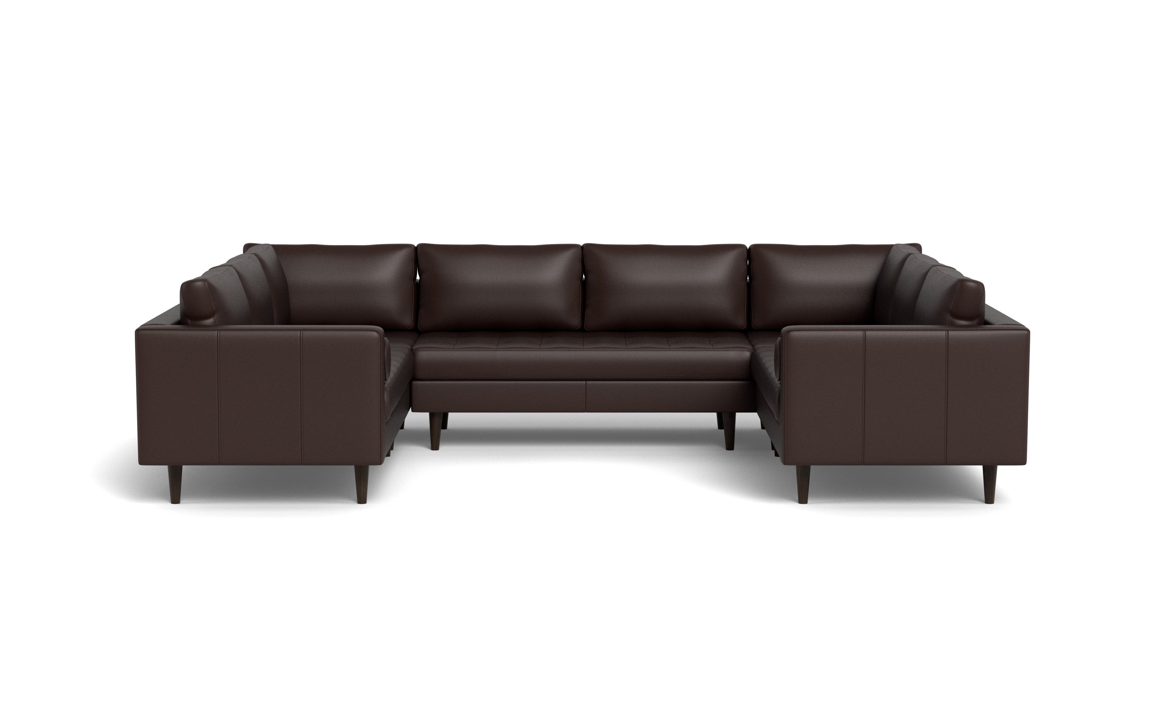 Ayden Leather U Sectional