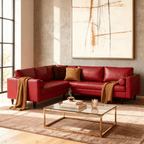 Ayden Leather Corner Sectional
