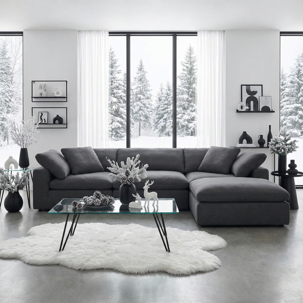 Kooper Modular Sectional With Ottoman
