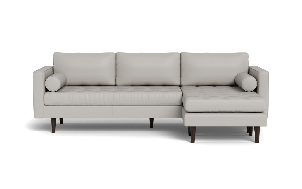 Ayden Leather Reversible Sofa Chaise
