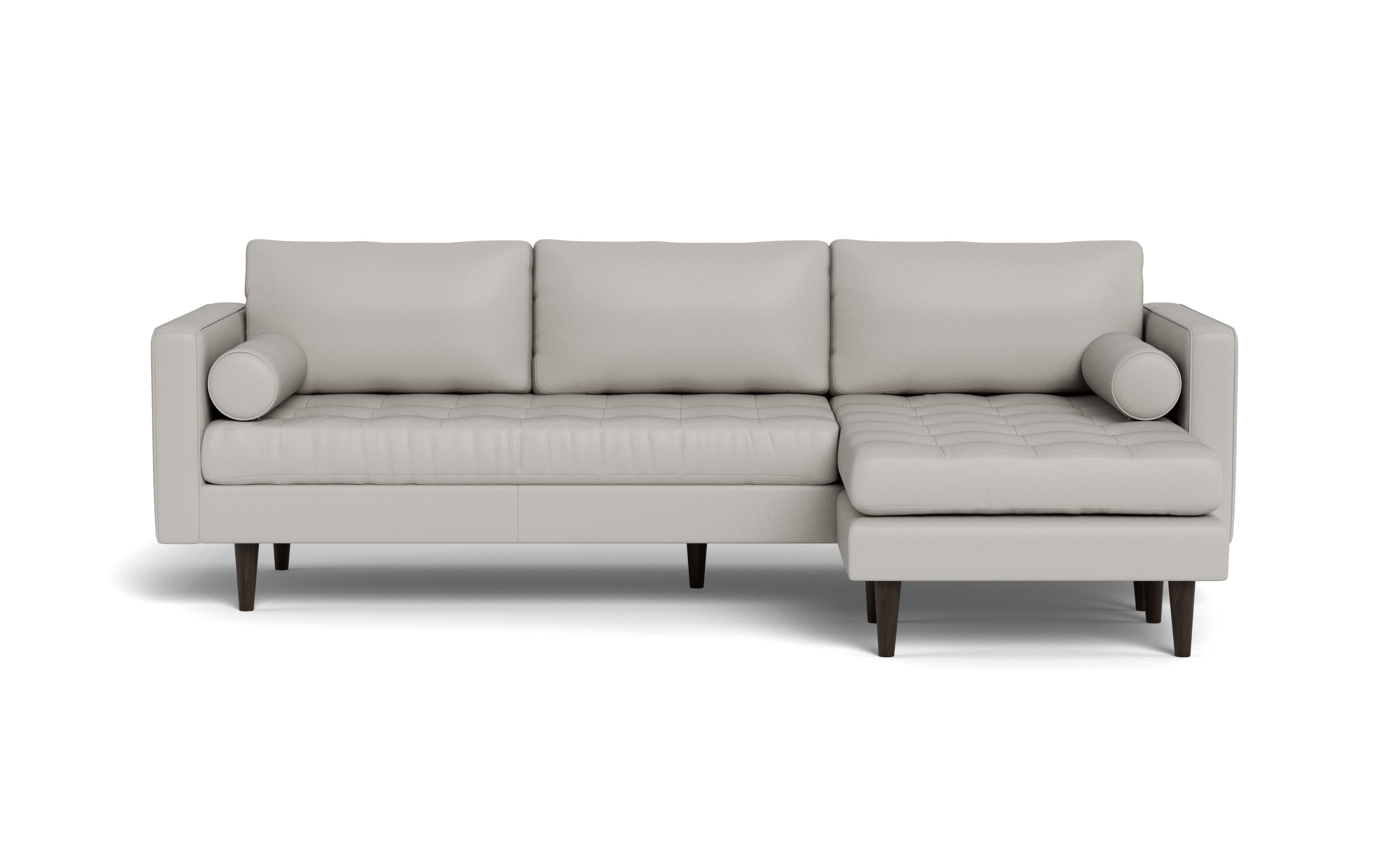 Ayden Leather Reversible Sofa Chaise