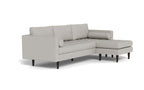 Ayden Leather Reversible Sofa Chaise