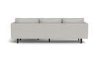 Ayden Leather Reversible Sofa Chaise