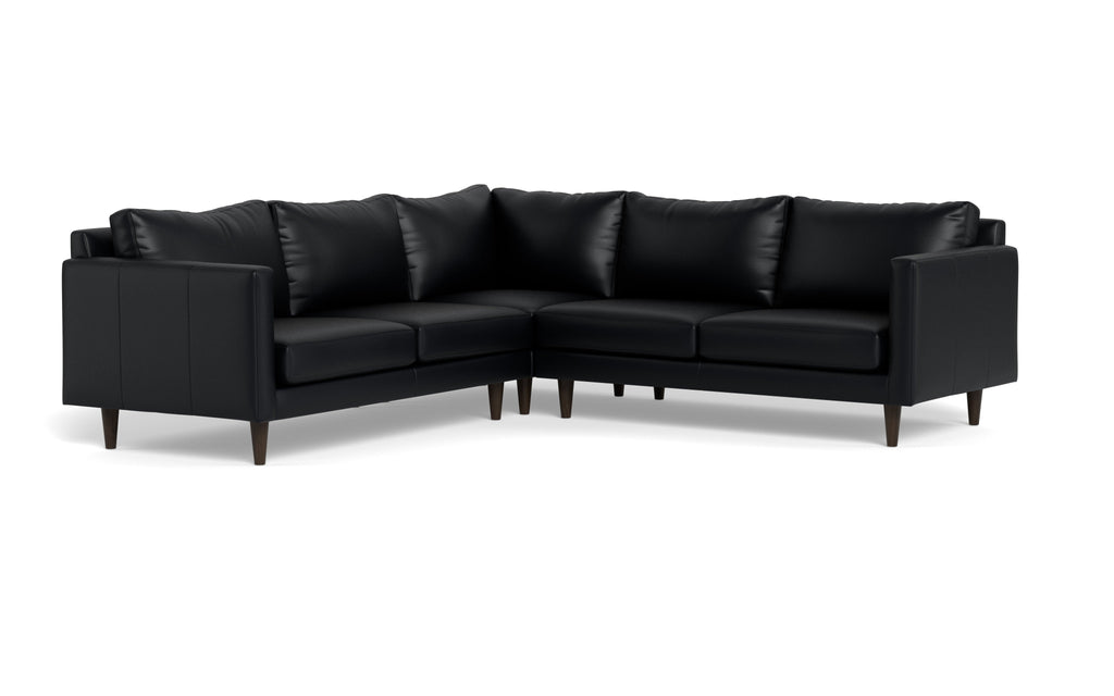 Maverick Leather Corner Sectional