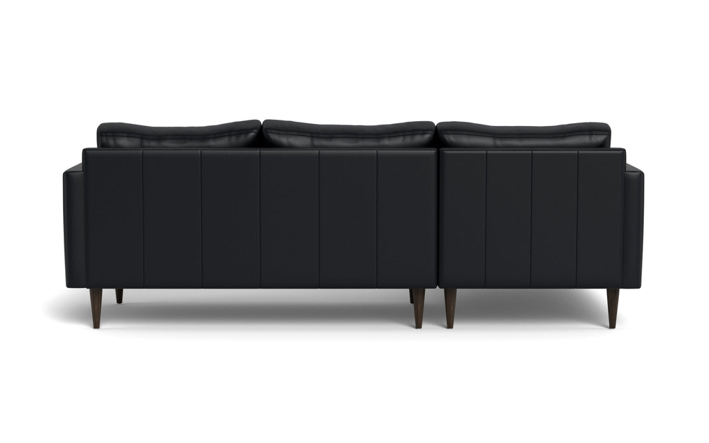 Maverick Leather Left Chaise Sectional