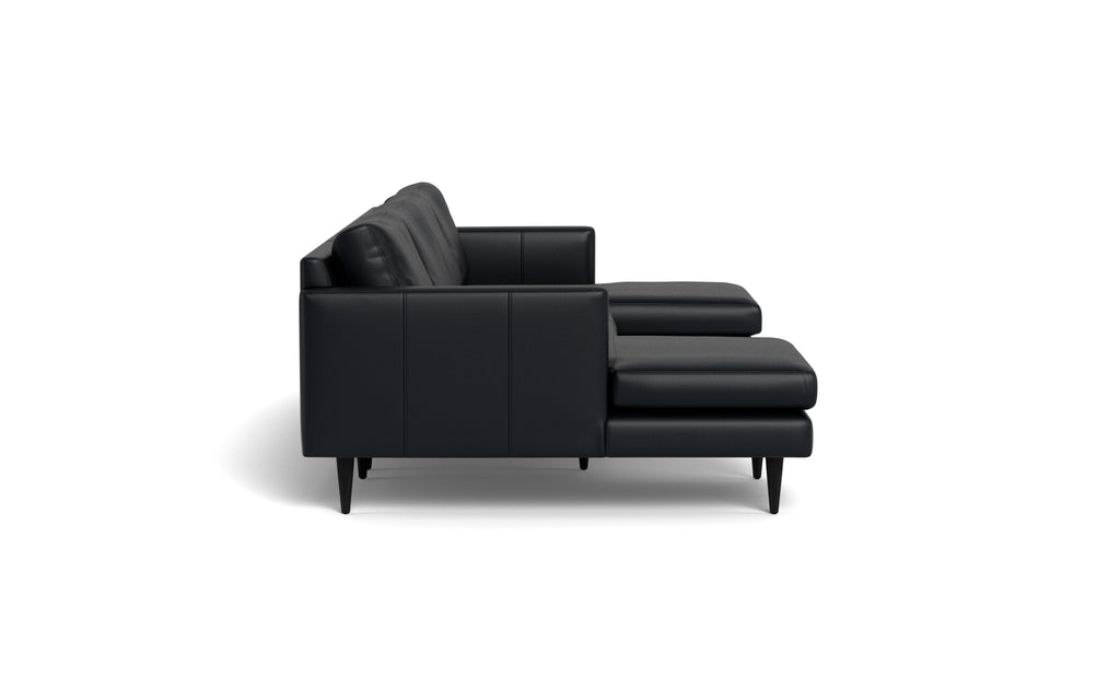 Maverick Leather U Sectional
