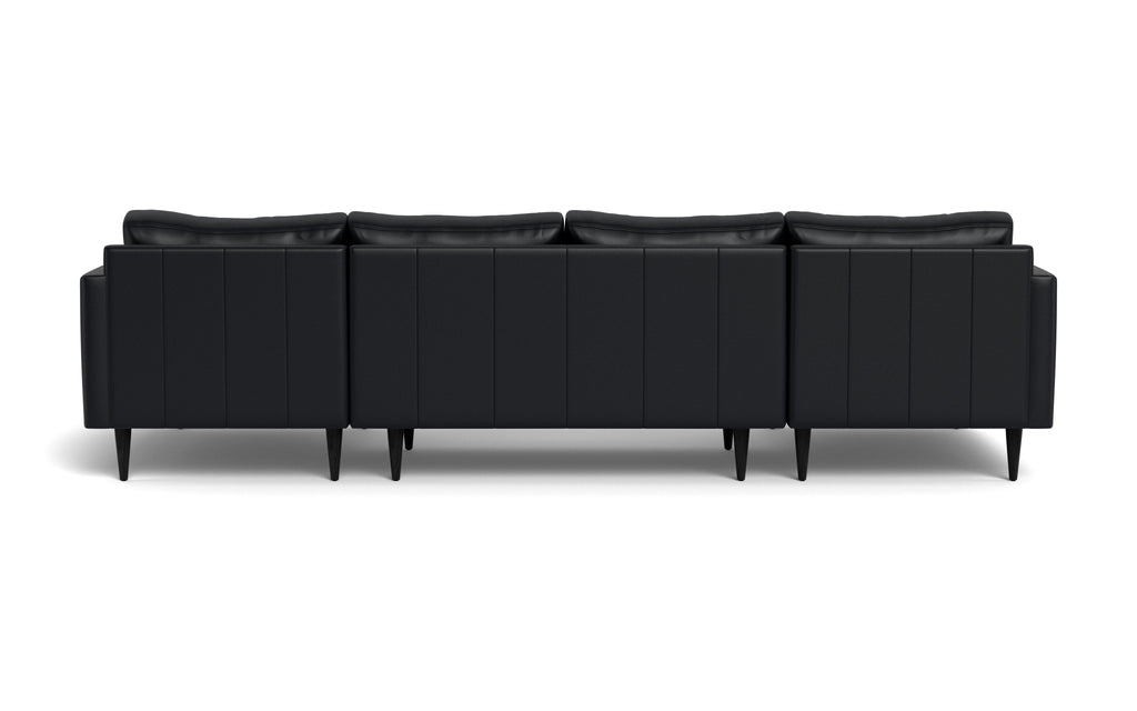Maverick Leather U Sectional